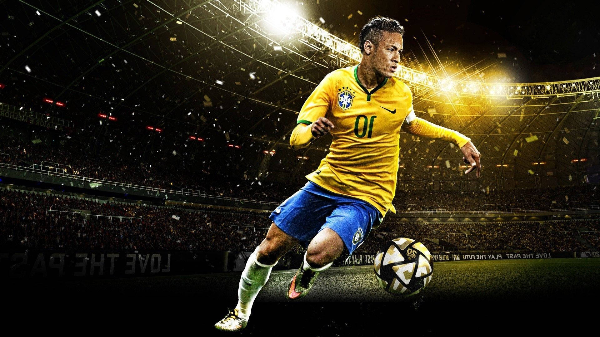 Ο σταρ της Βραζιλίας και της Παρί Σεν Ζερμέν Neymar επιδεικνύει τις εκπληκτικές ντρίμπλες του Ταπετσαρία