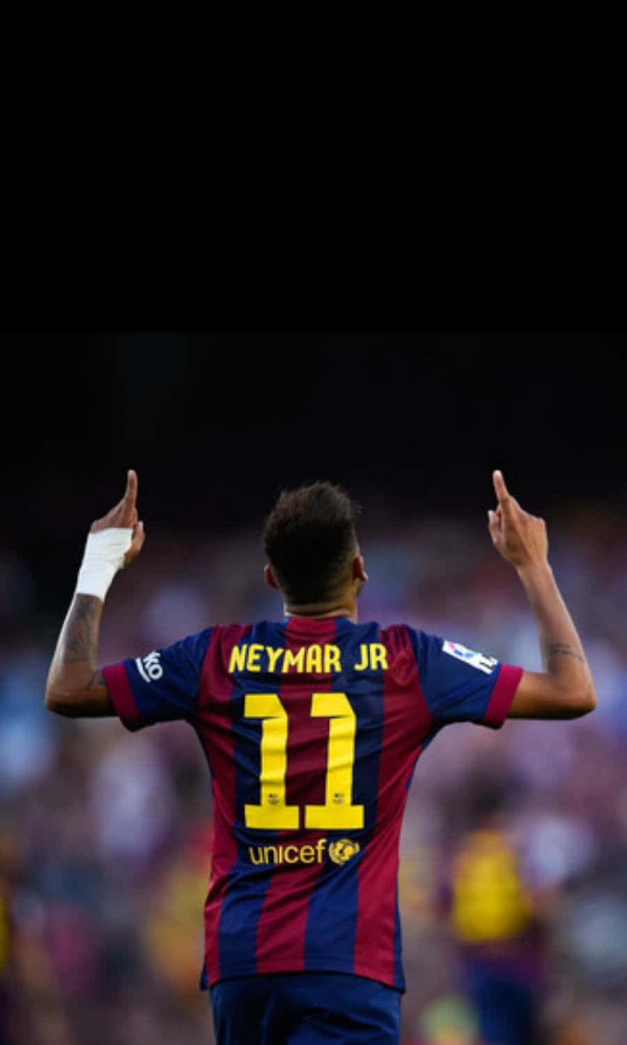 Neymar Σηκώνοντας Δάχτυλα iPhone Ταπετσαρία