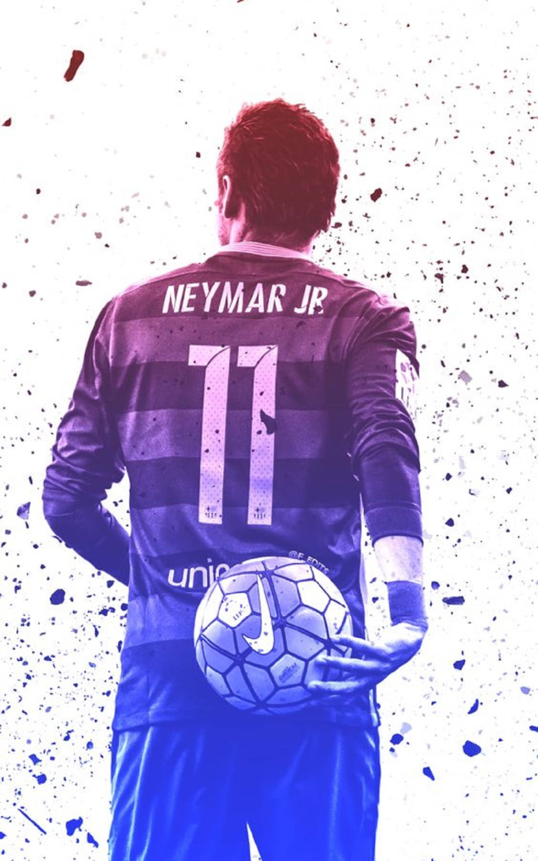 Neymar Jr Fanart 11 Jersey Ταπετσαρία