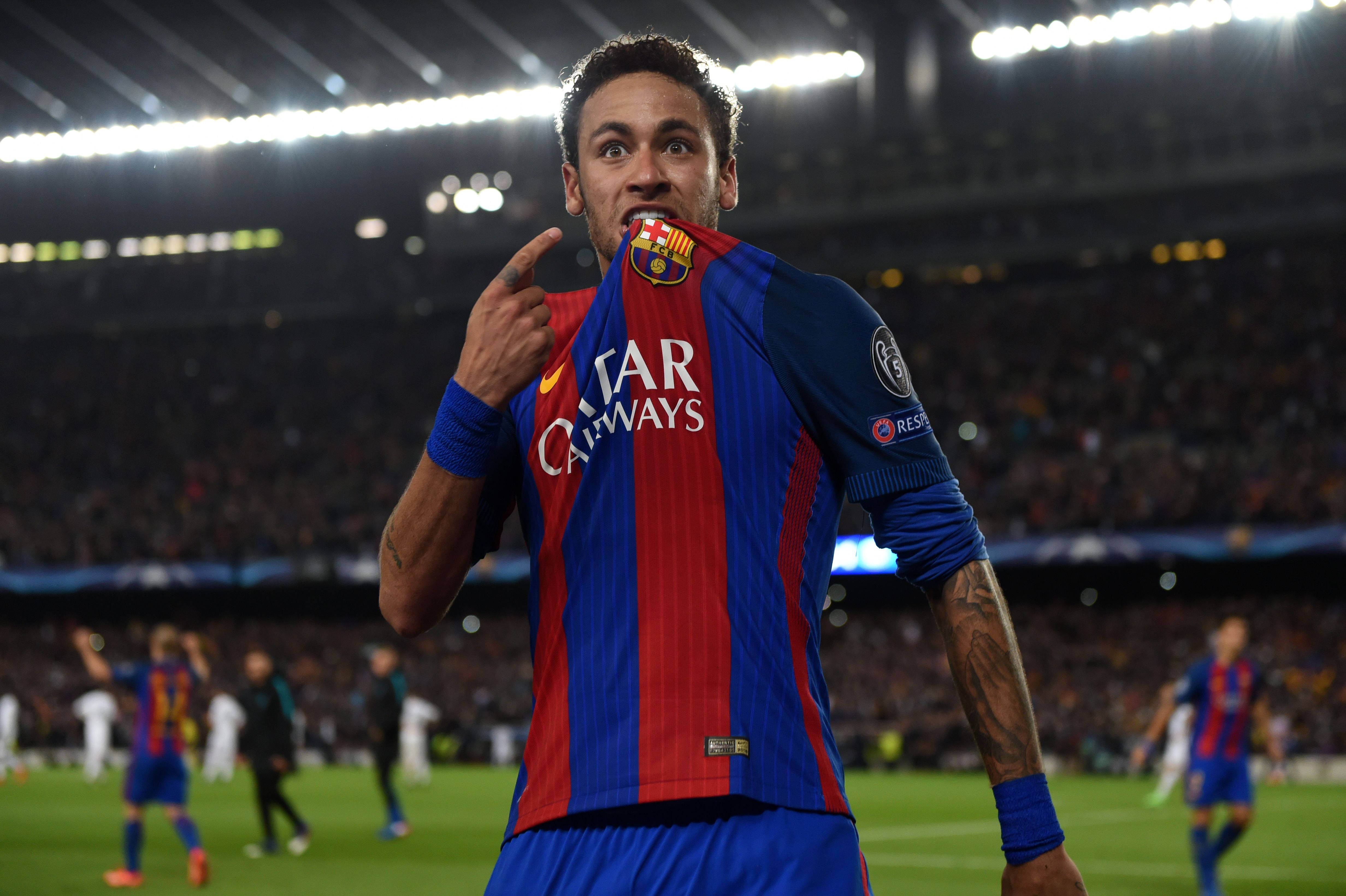 Κούλ Neymar Jr Λυγίζοντας Φανέλα Ταπετσαρία