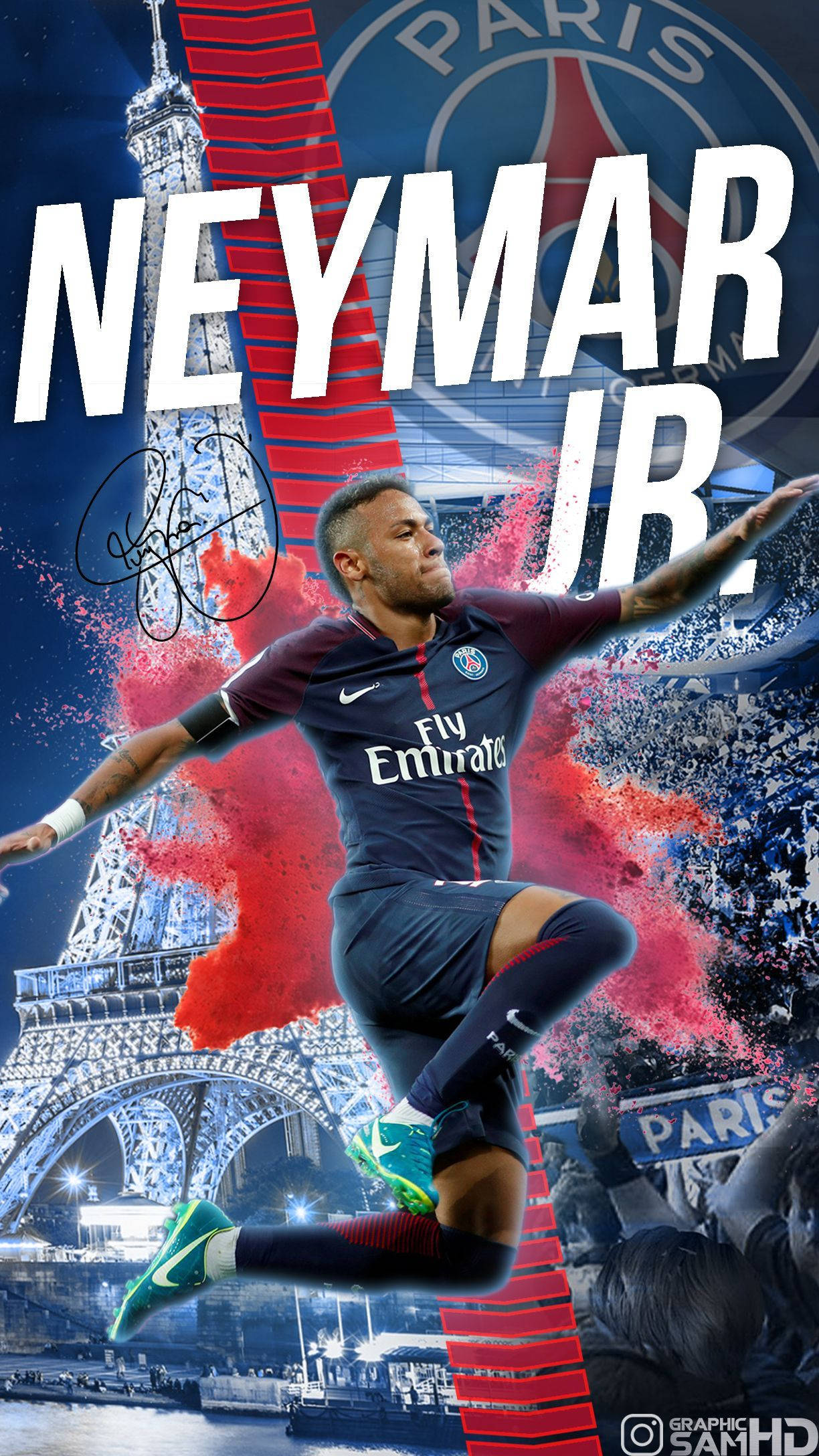 Ο Neymar μαγνητίζει τους θαυμαστές του Ταπετσαρία