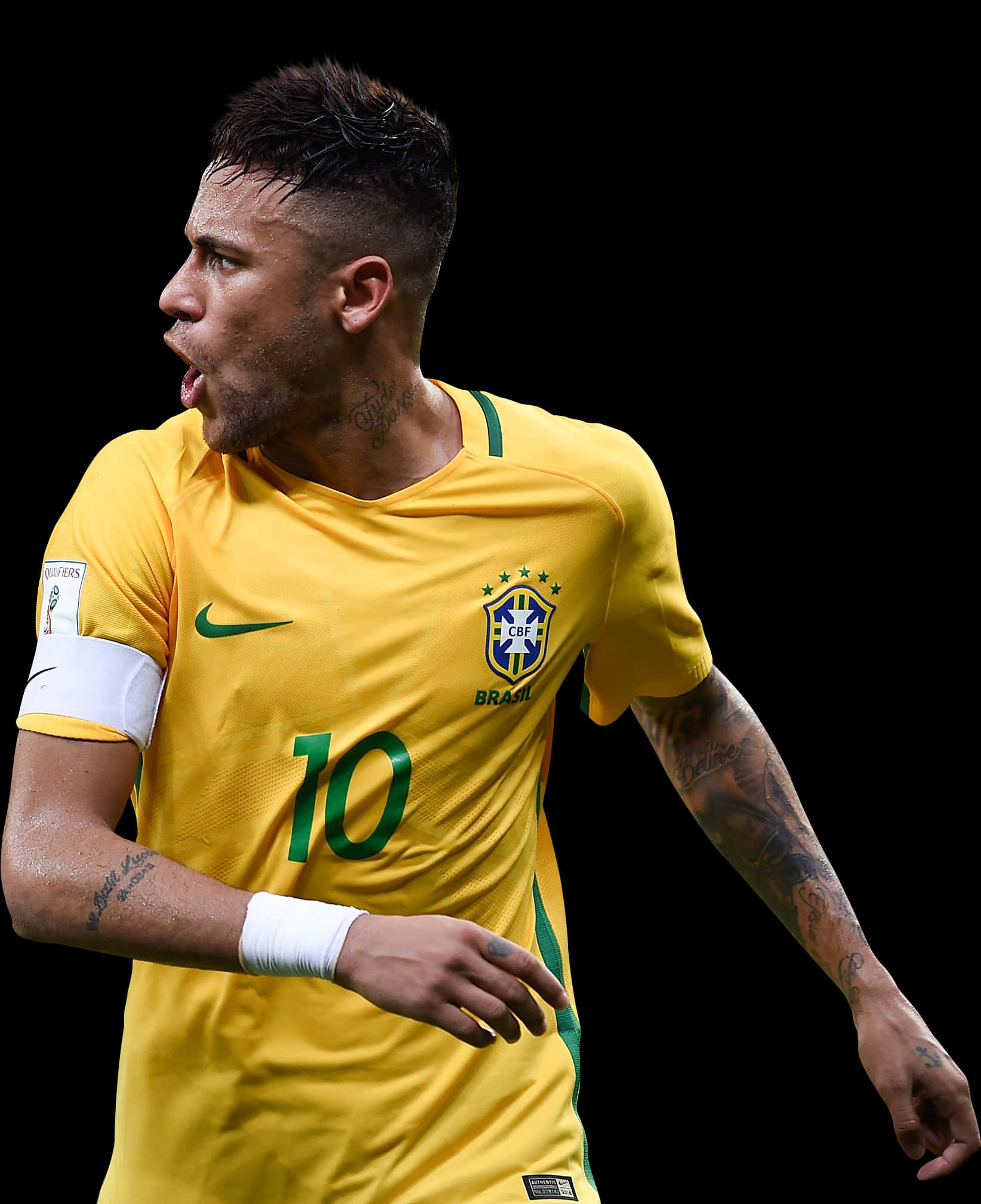 Neymar σε Δράση με Φανέλα Βραζιλίας Ταπετσαρία