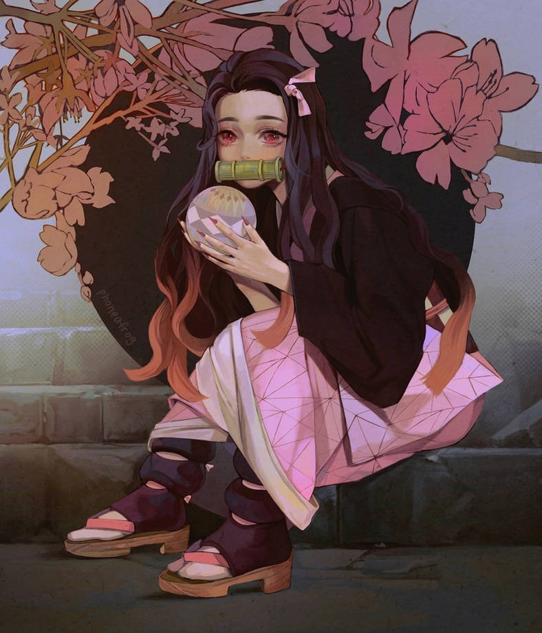 Κρυστάλλινη Σφαίρα Nezuko Demon Slayer Ταπετσαρία