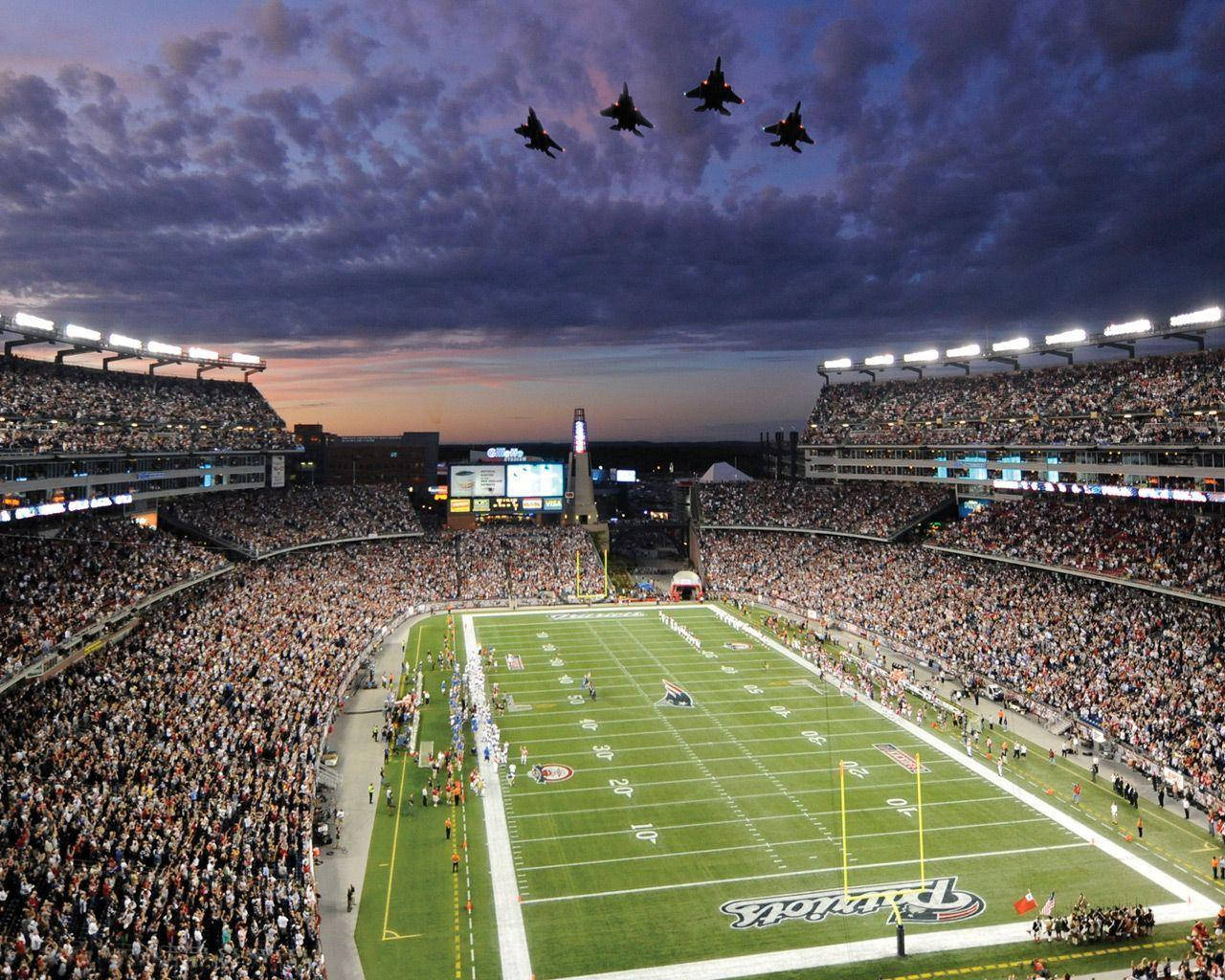 Γεμάτο Στάδιο NFL Ποδοσφαίρου Ταπετσαρία