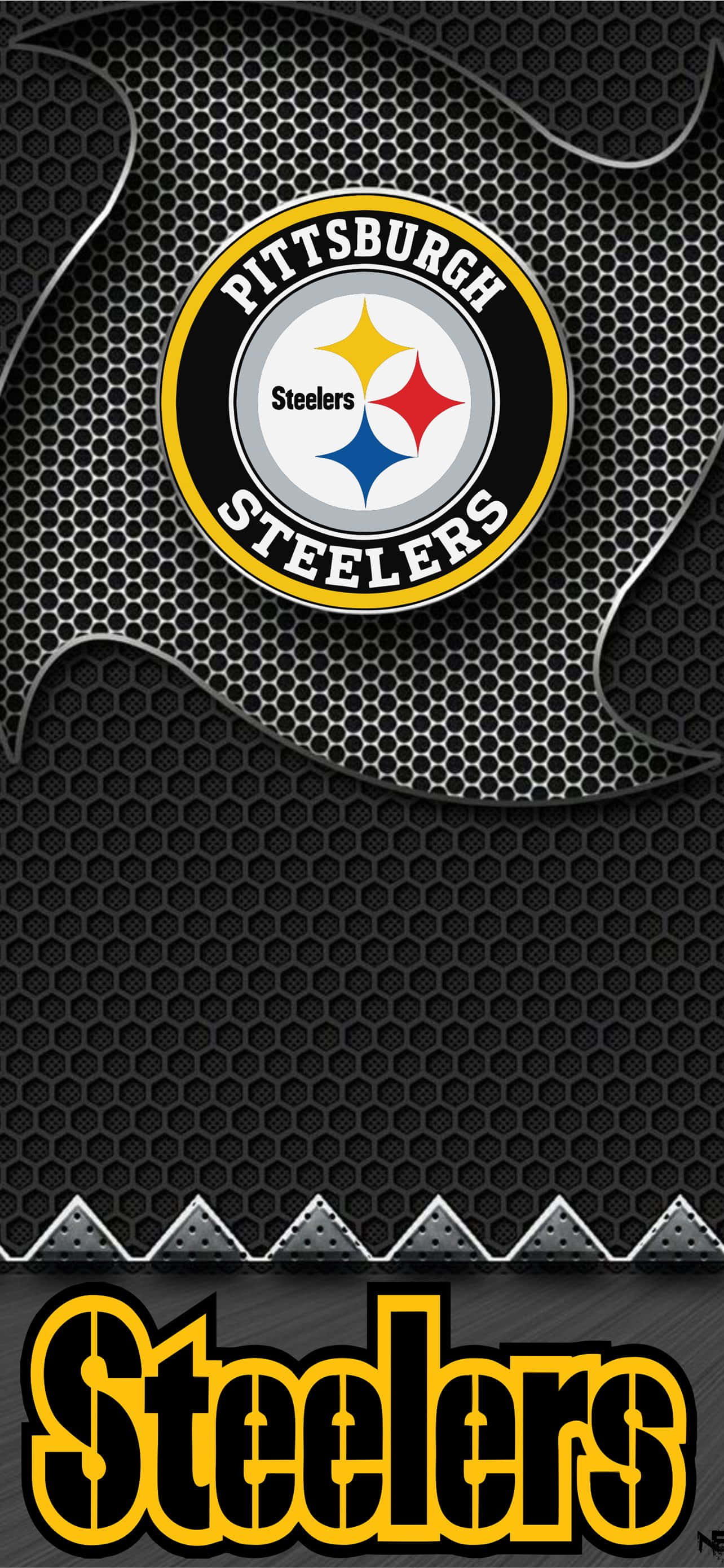 Οπαδοί NFL Χαρείτε: Δείξτε την Υπερηφάνεια για την Ομάδα σας με Ταπετσαρία Steelers iPhone Ταπετσαρία