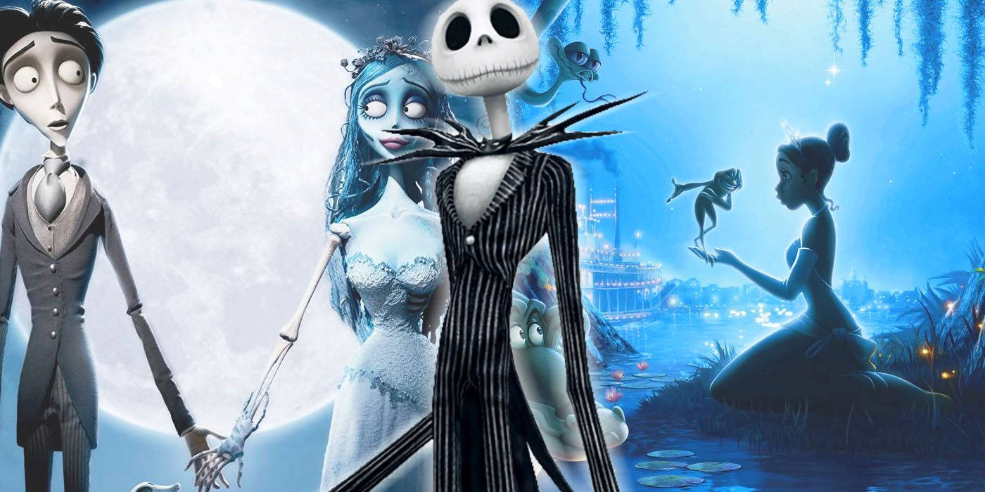Nightmare Before Christmas εναντίον Corpse Bride Ταπετσαρία