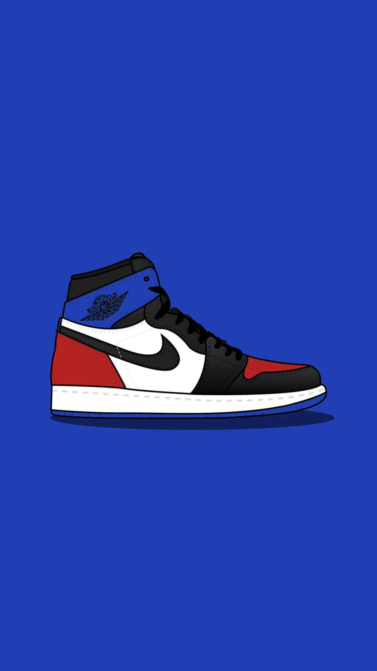 Καρτουν Nike Παπούτσια Μπλε Σκούρο Ταπετσαρία
