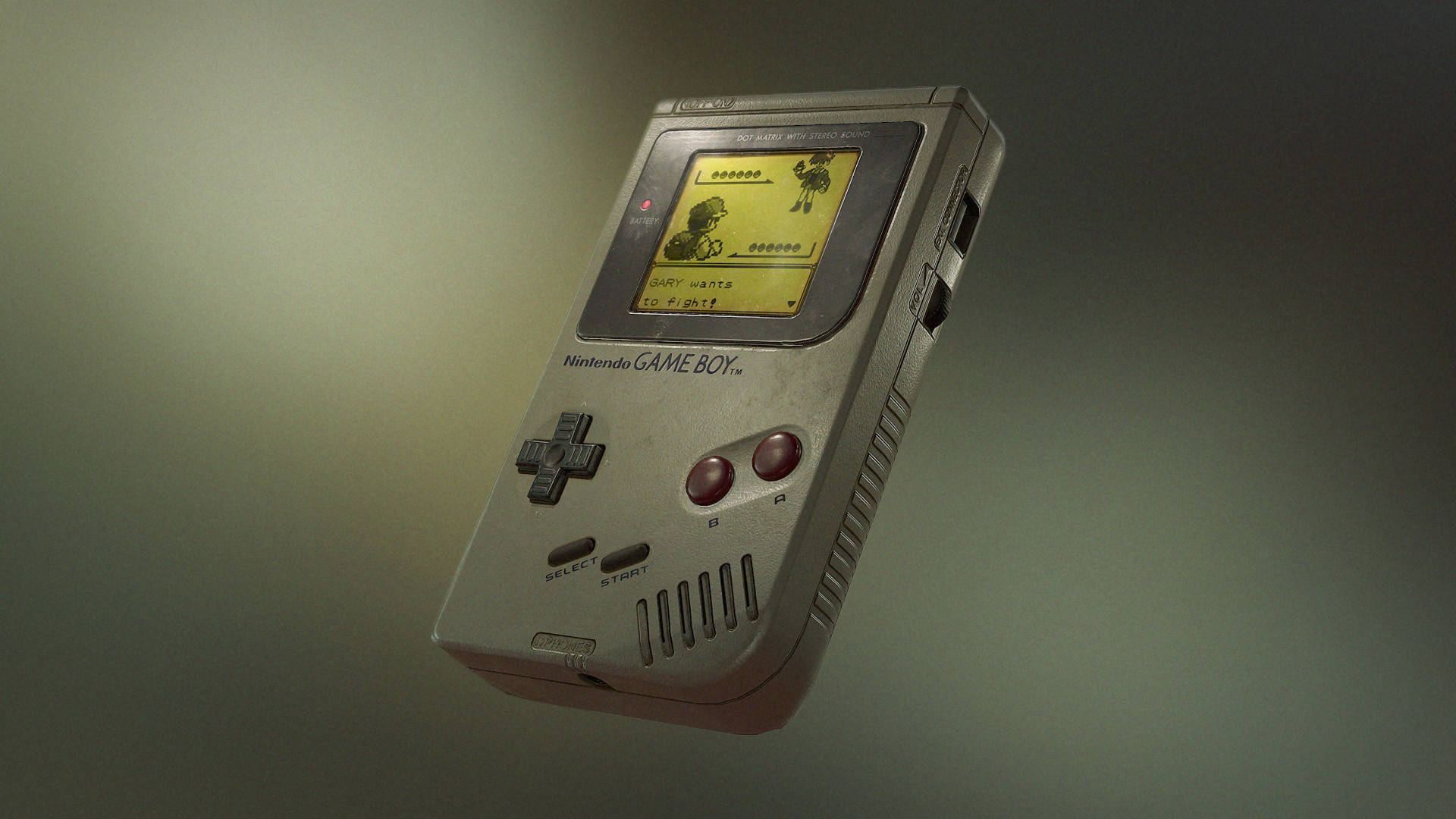 Nintendo Game Boy που παίζει Pokemon Ταπετσαρία