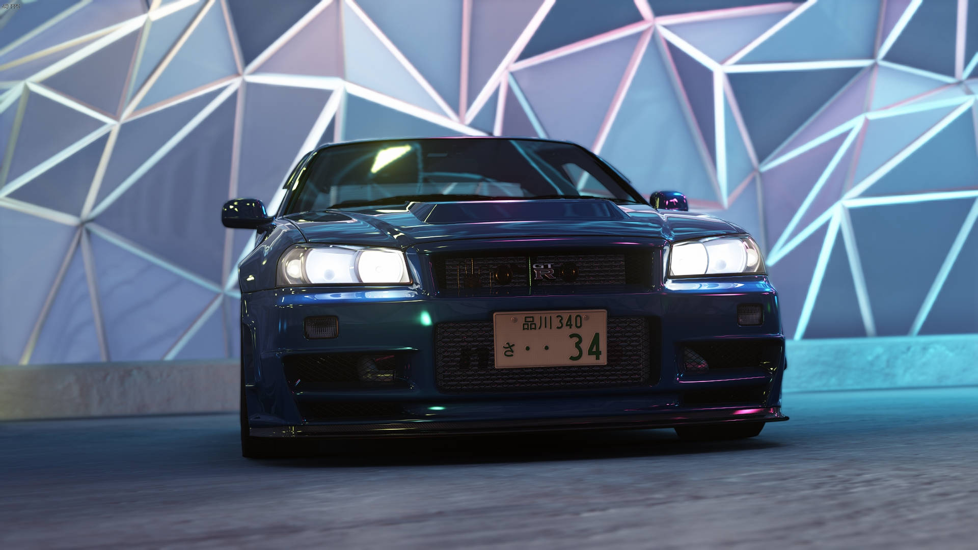 Assetto Corsa Skyline Ταπετσαρία Παιχνιδιού Βίντεο HD | Εικόνα Φόντου — Αυτοκίνητο GIF Ταπετσαρία