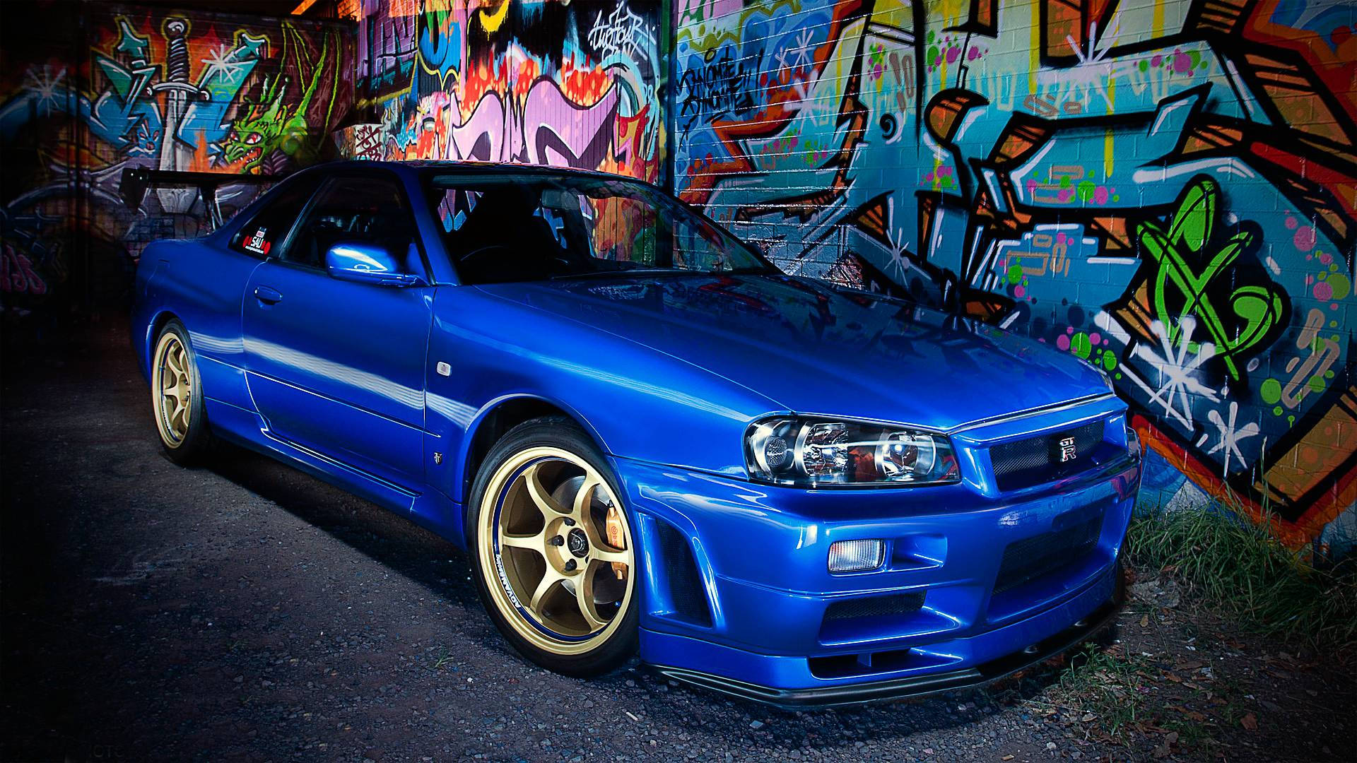 Οχήματα Nissan Skyline R34 Nissan HD Ταπετσαρία | Εικόνα φόντου — Cool GIF Ταπετσαρία