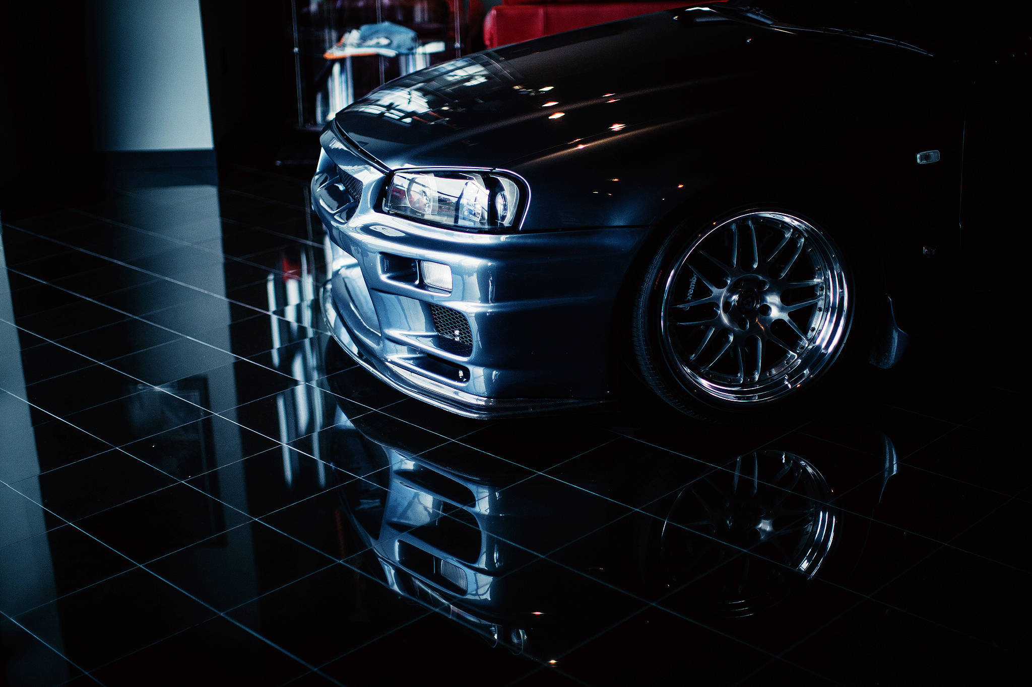 Μπροστινό καπό Nissan Skyline Gtr R34 Ταπετσαρία