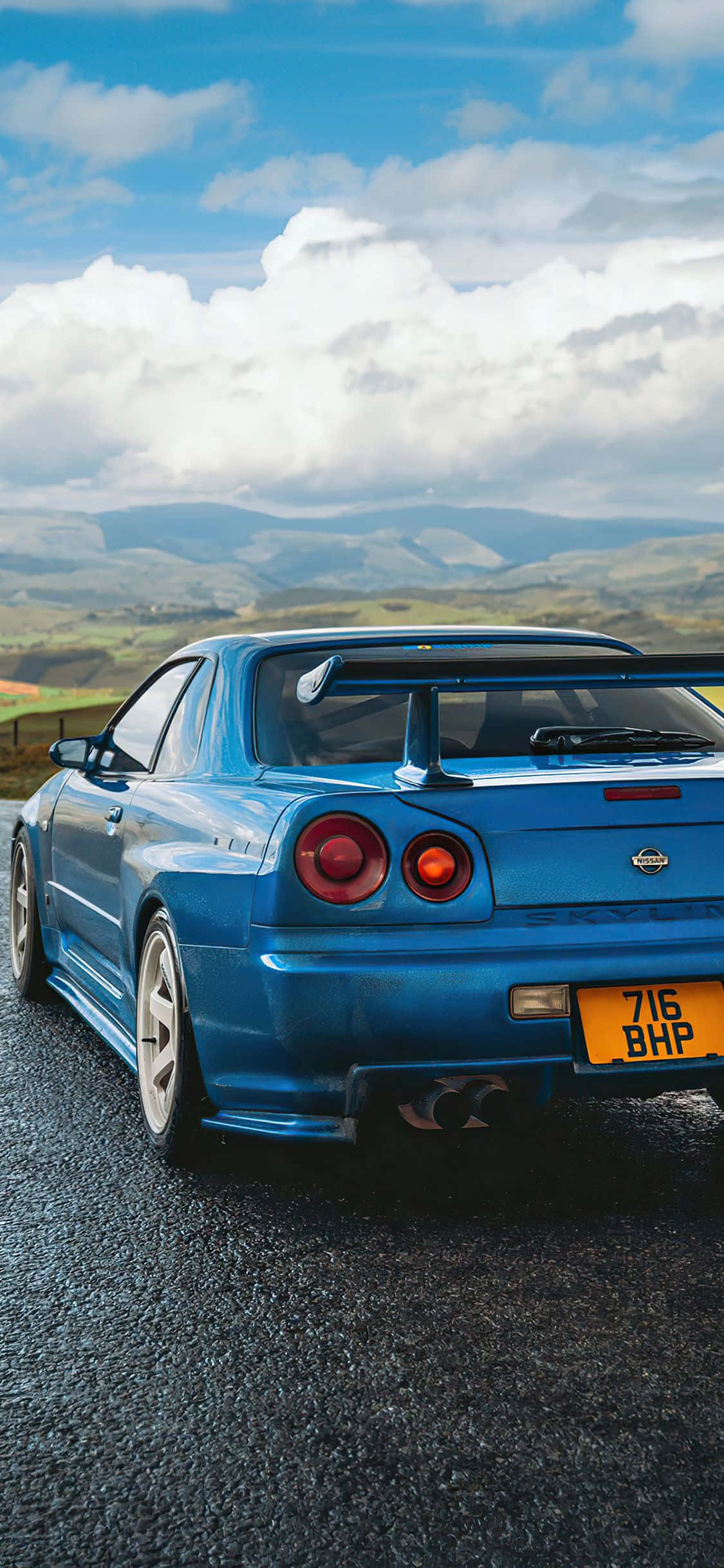 Βίωσε το Nissan Skyline με το iPhone Ταπετσαρία