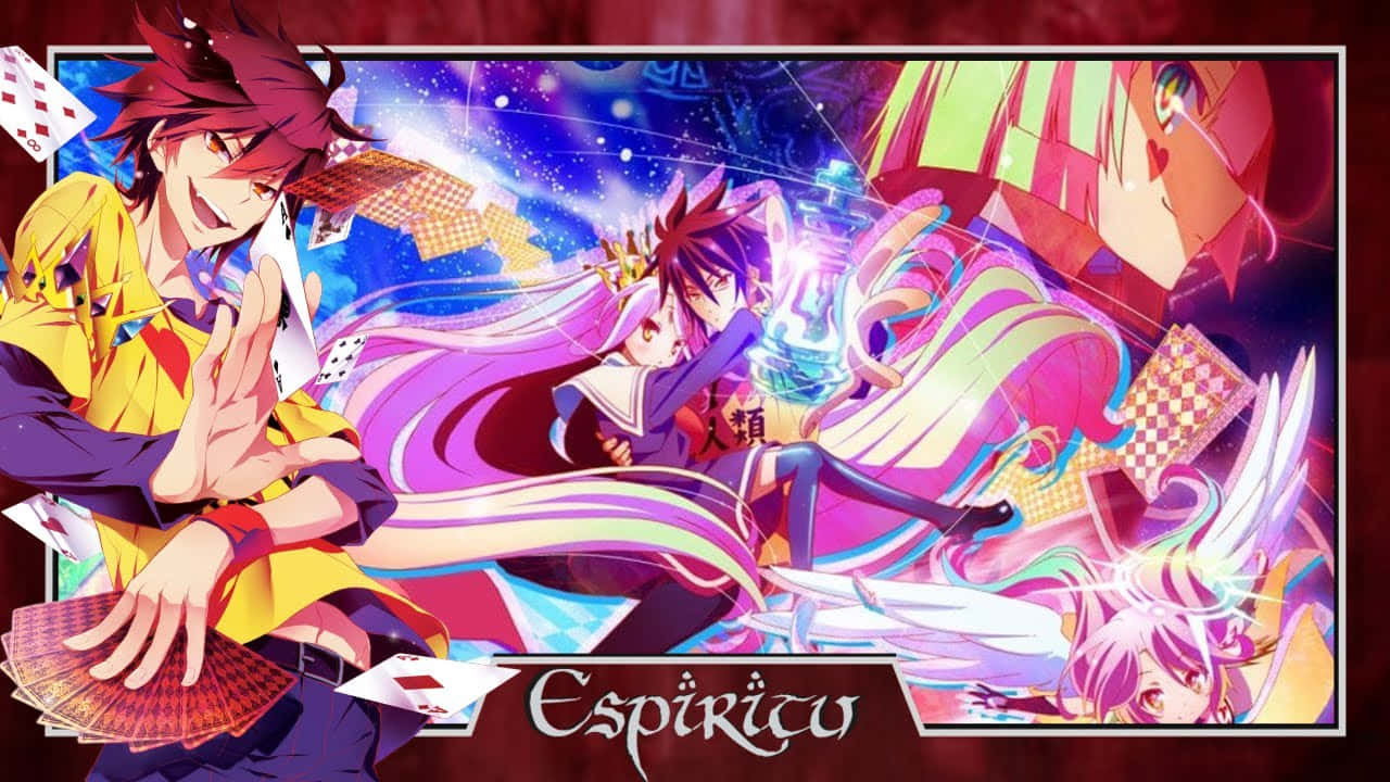Εξώφυλλο No Game No Life Espiritu Ταπετσαρία