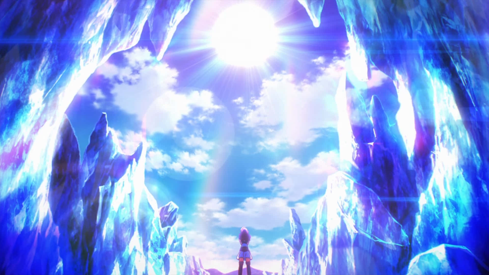 No Game No Life Λαμπερό Ηλιακό Φως Εικόνα Ταπετσαρία