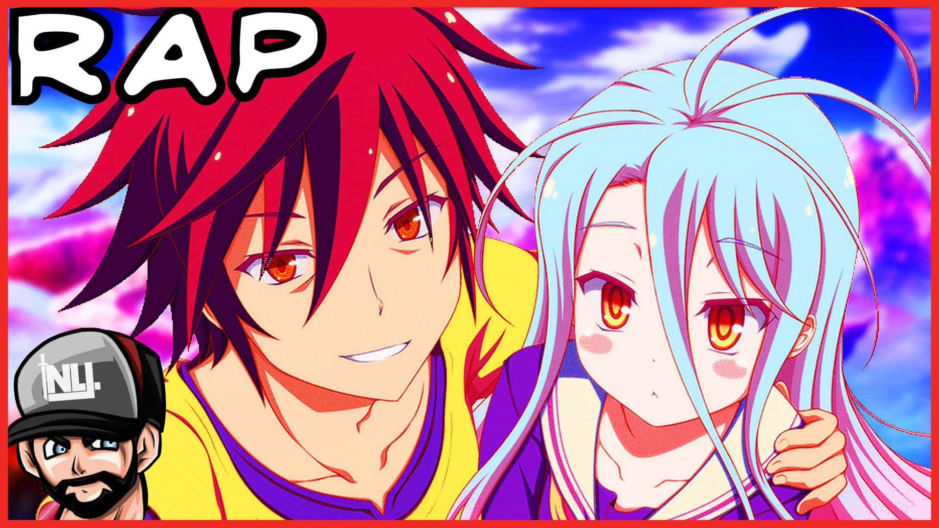 No Game No Life RAP Κείμενο Εικόνα Ταπετσαρία