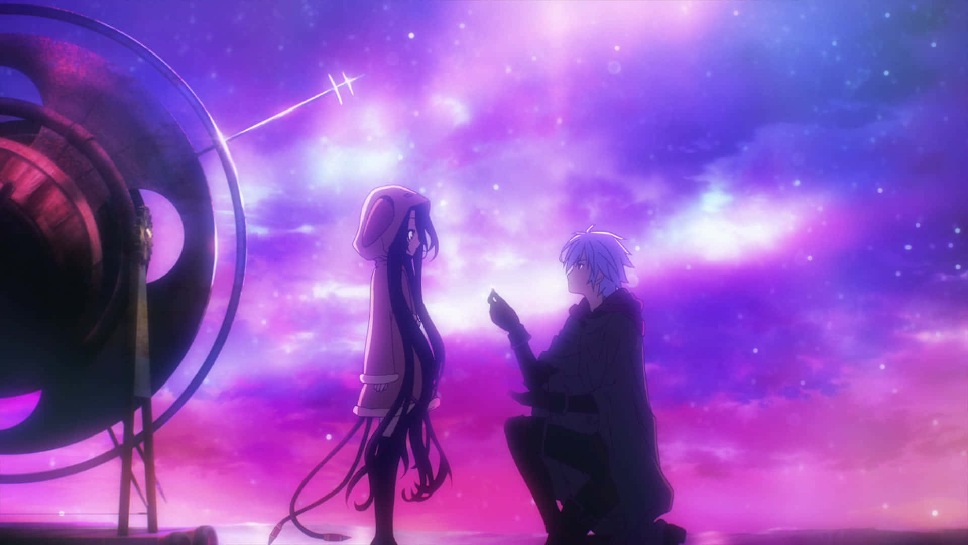 Εικόνα No Game No Life με τον Riku γονατιστό Ταπετσαρία