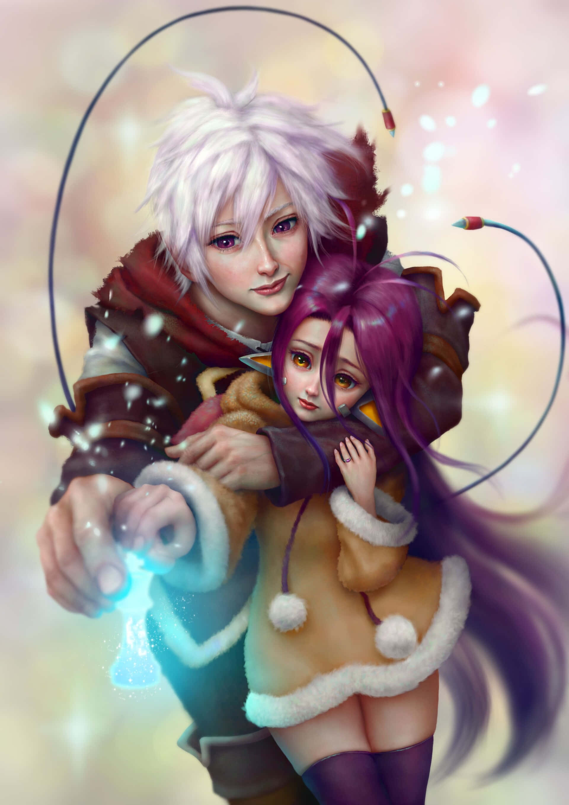 No Game No Life Sora Shiro Έργο Τέχνης Ταπετσαρία