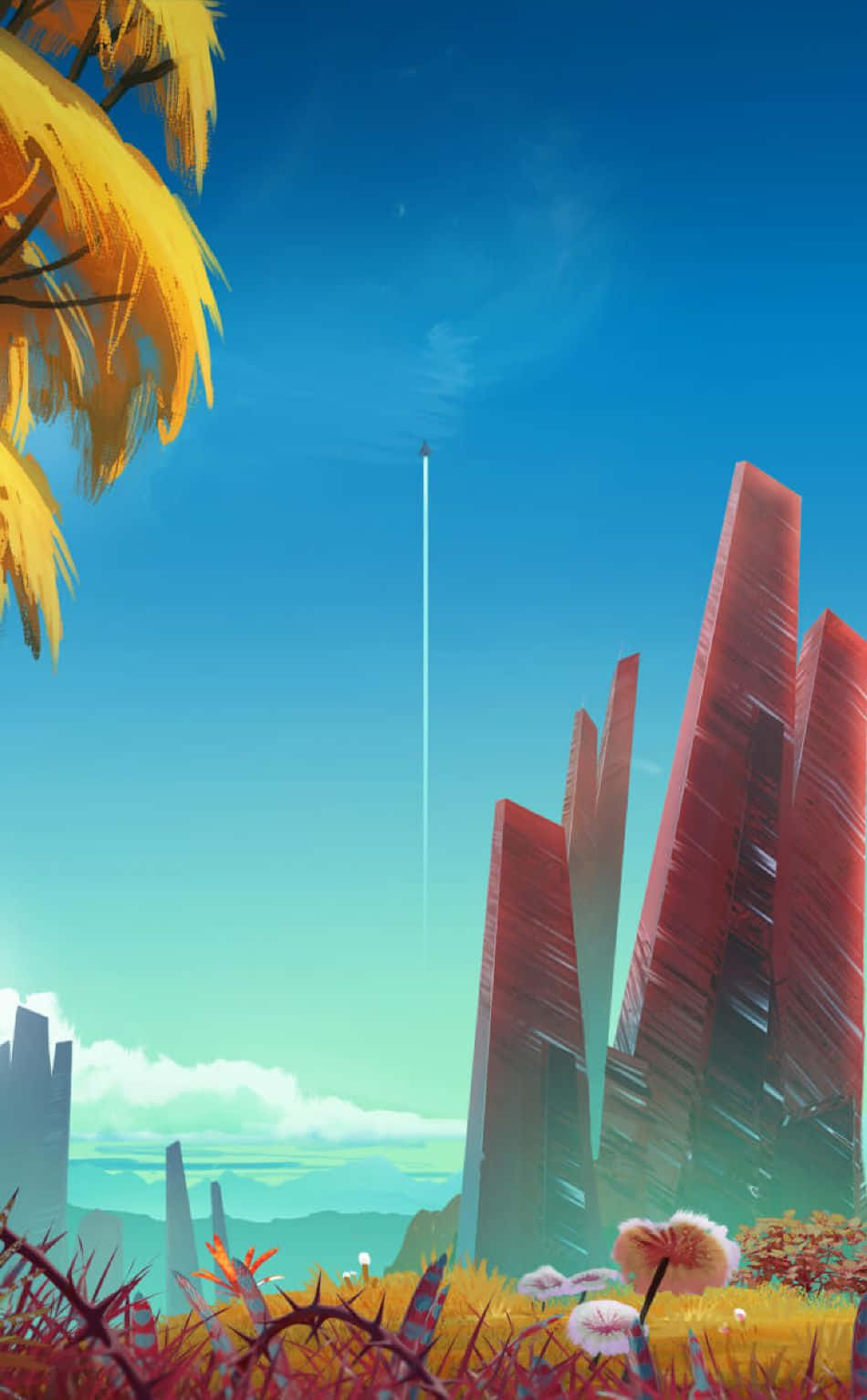 Ξεπεράστε το Τελικό Σύνορο στο No Man's Sky Phone σας Ταπετσαρία
