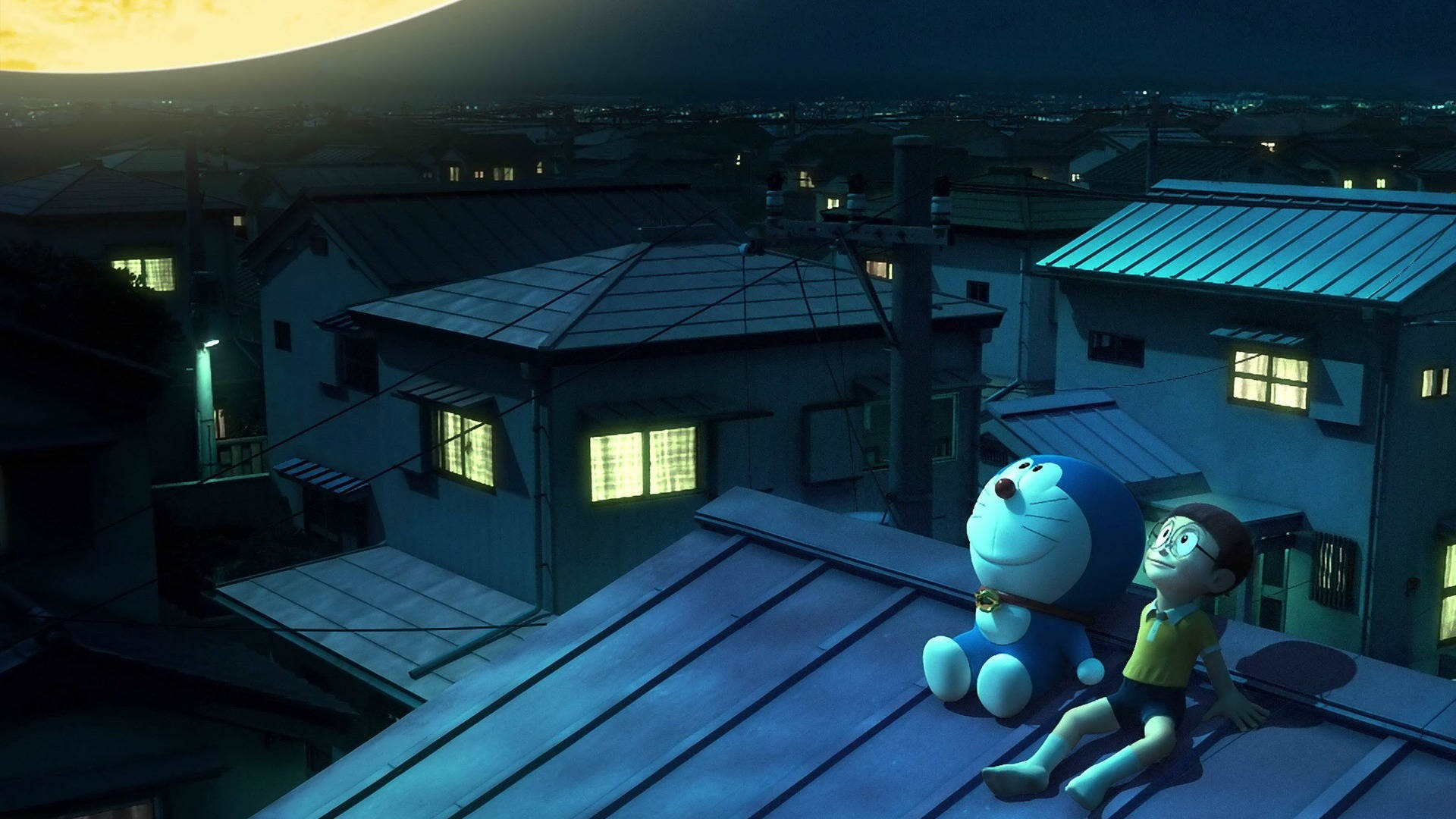 Nobita και Doraemon 3D Ταπετσαρία