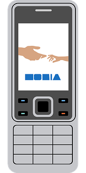 Γραφικό Χειραψίας Κινητού Nokia Ταπετσαρία