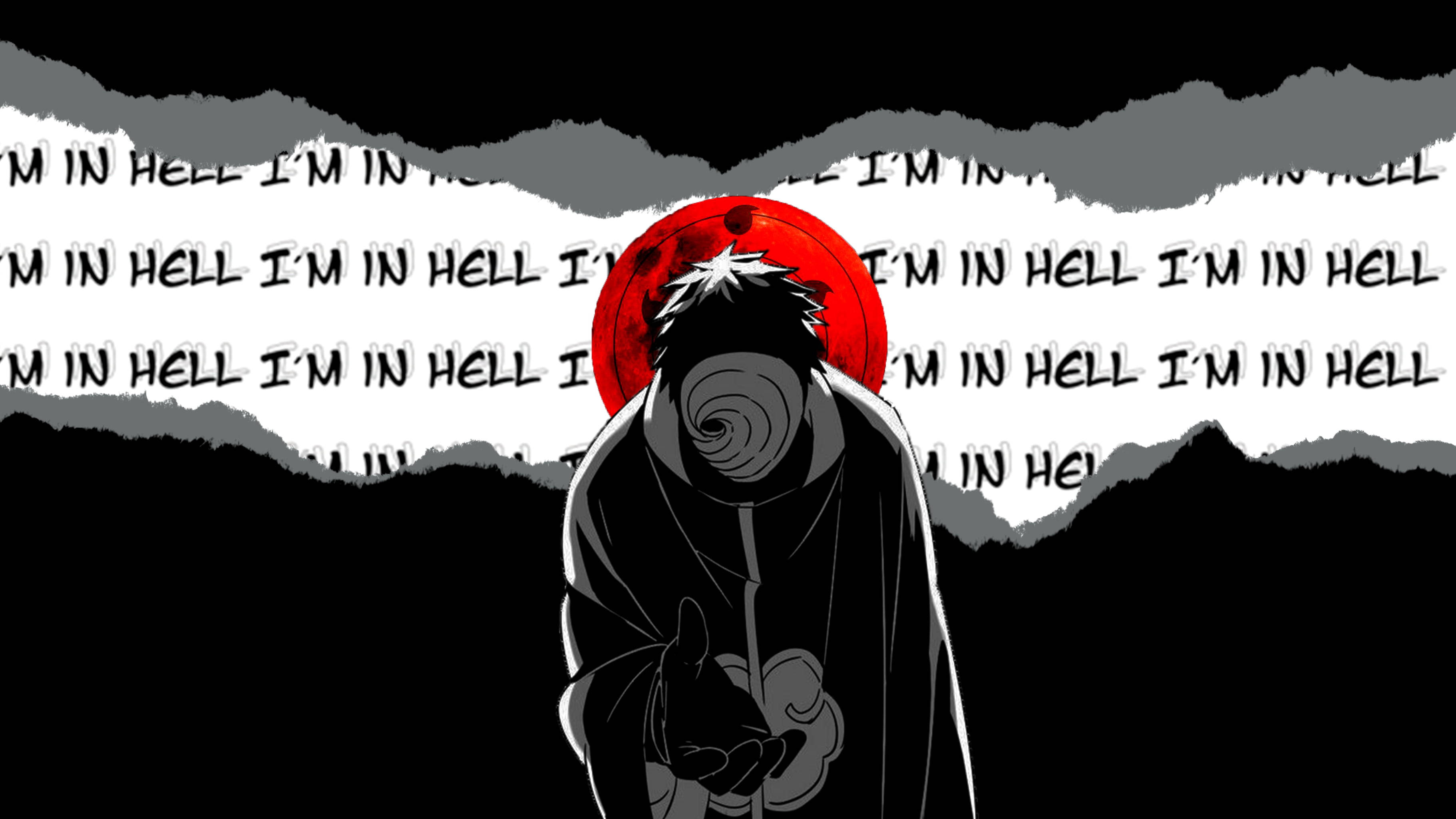 Obito Uchiha 4K Καταθλιπτικός Ταπετσαρία