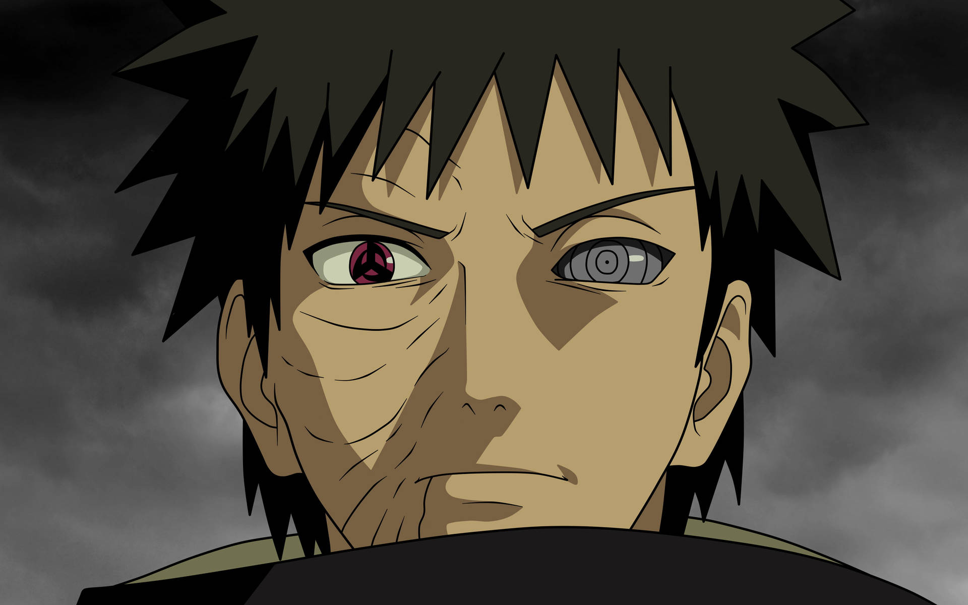 Obito Uchiha Ενεργοποιημένα Μάτια 4K — Naruto 4K GIF Ταπετσαρία