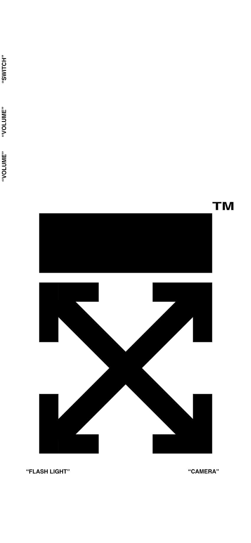 Γίνετε δημιουργικοί με το Off White iPad Ταπετσαρία