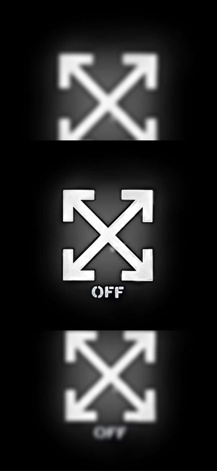Καθαρό Λογότυπο Off White iPhone Ταπετσαρία