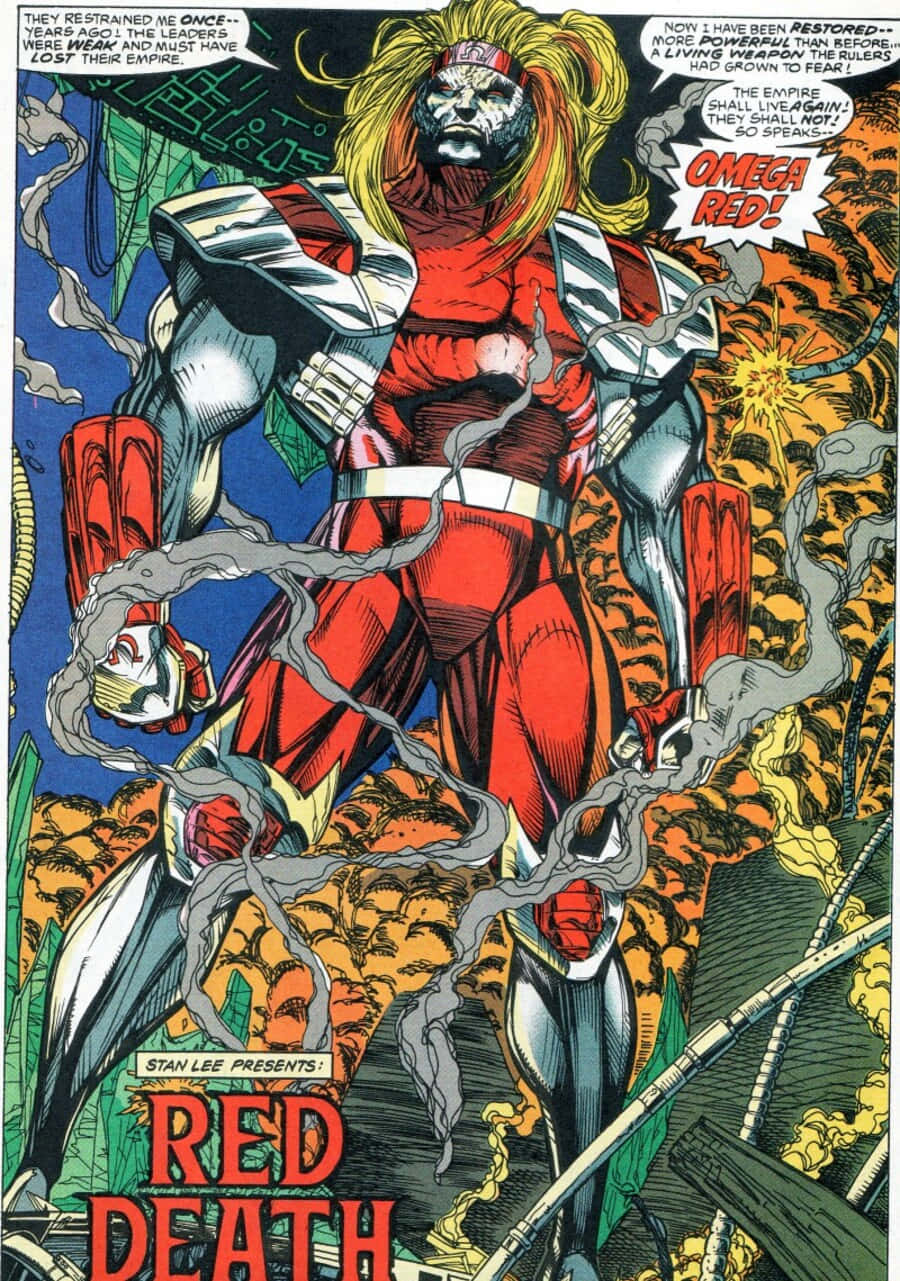 Omega Red – Ο Άγριος Μεταλλαγμένος Κακός Ταπετσαρία
