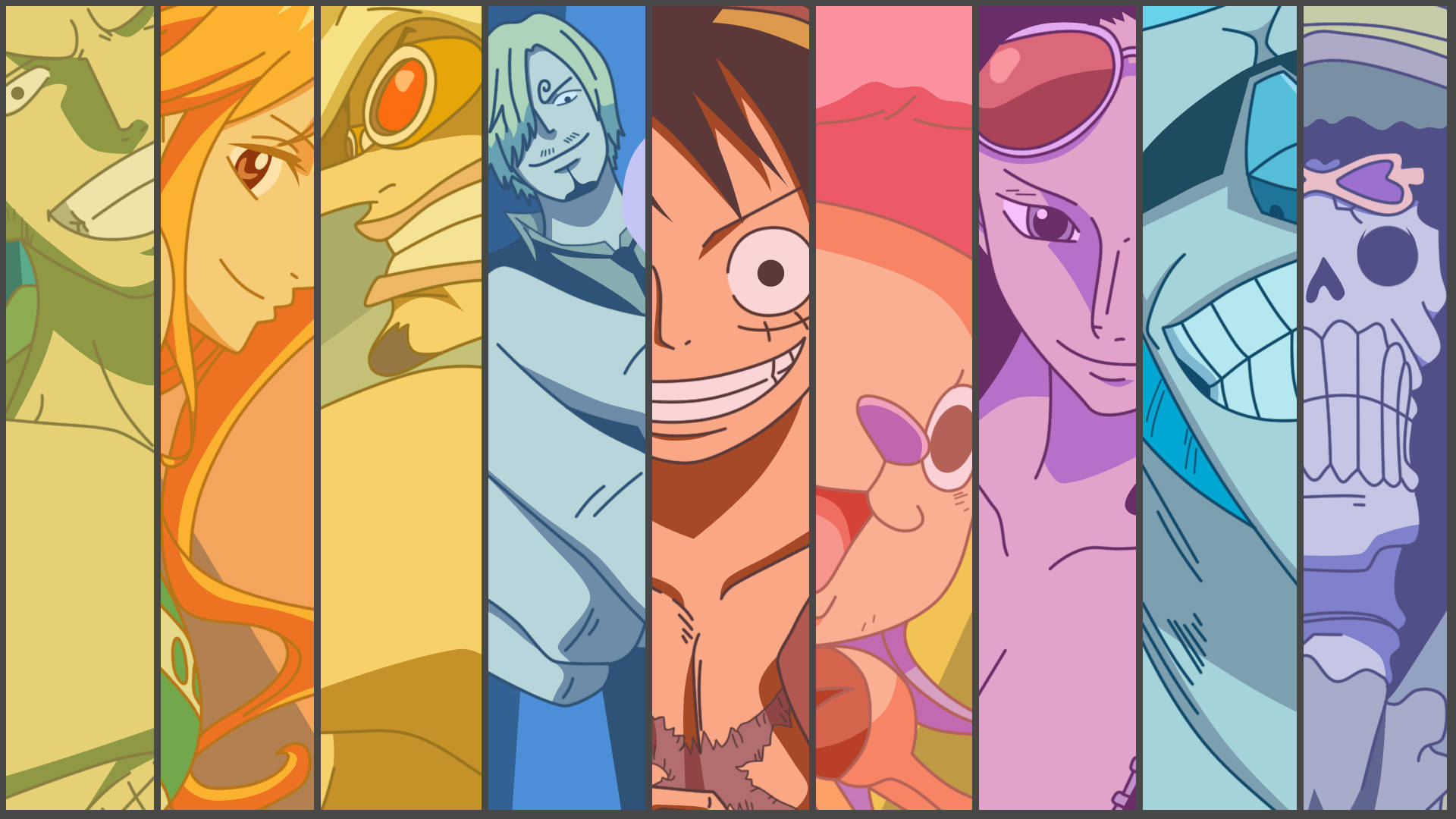 One Piece 4K Παστέλ Ταπετσαρία