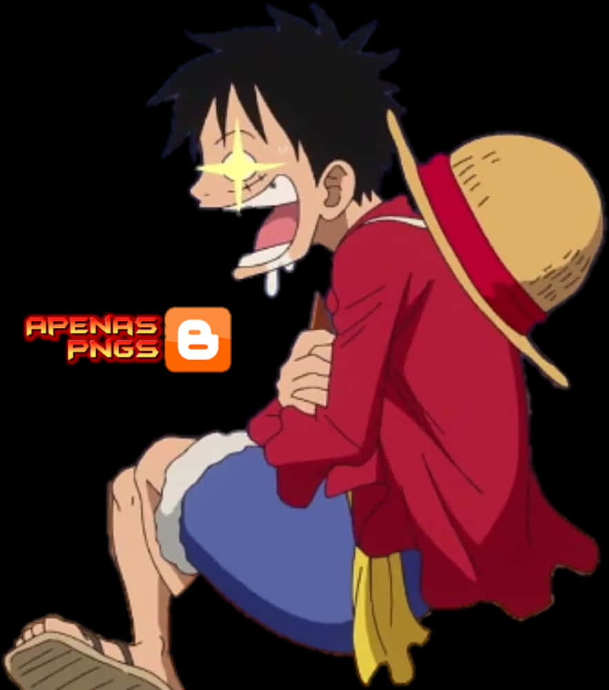 Ο Λούφι κλαίει - Χαρακτήρας One Piece Ταπετσαρία