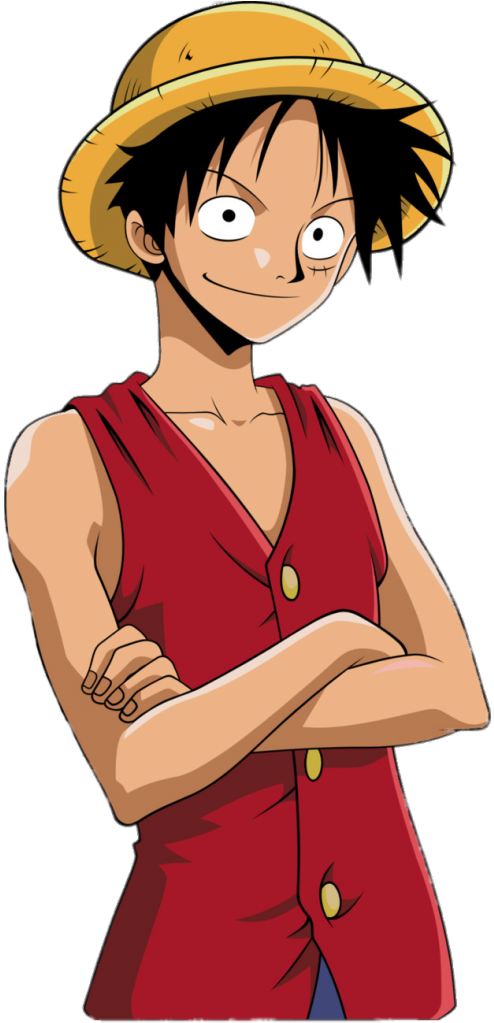 One Piece Luffy Straw Hat Χαμόγελο Ταπετσαρία