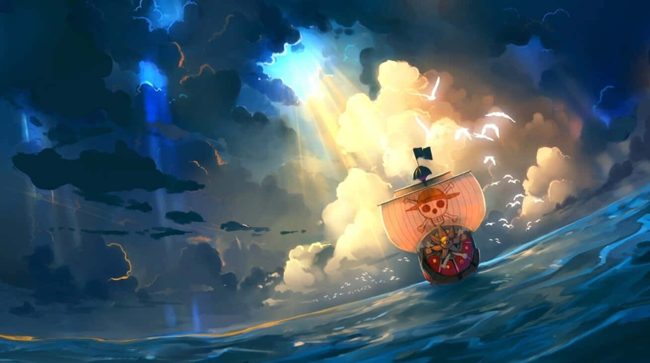 Εικόνα Πειρατικού Πλοίου One Piece Ταπετσαρία