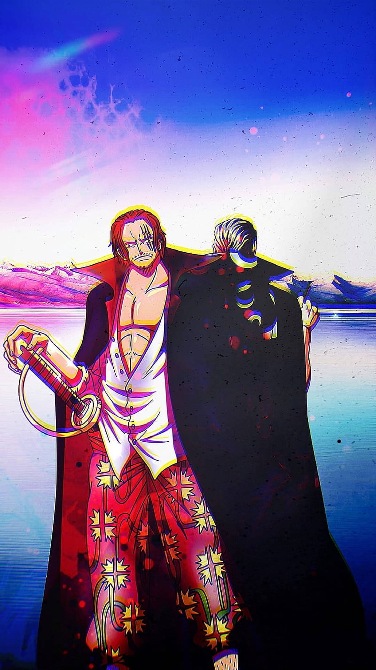 One Piece Shanks Αισθητική iPhone Ταπετσαρία