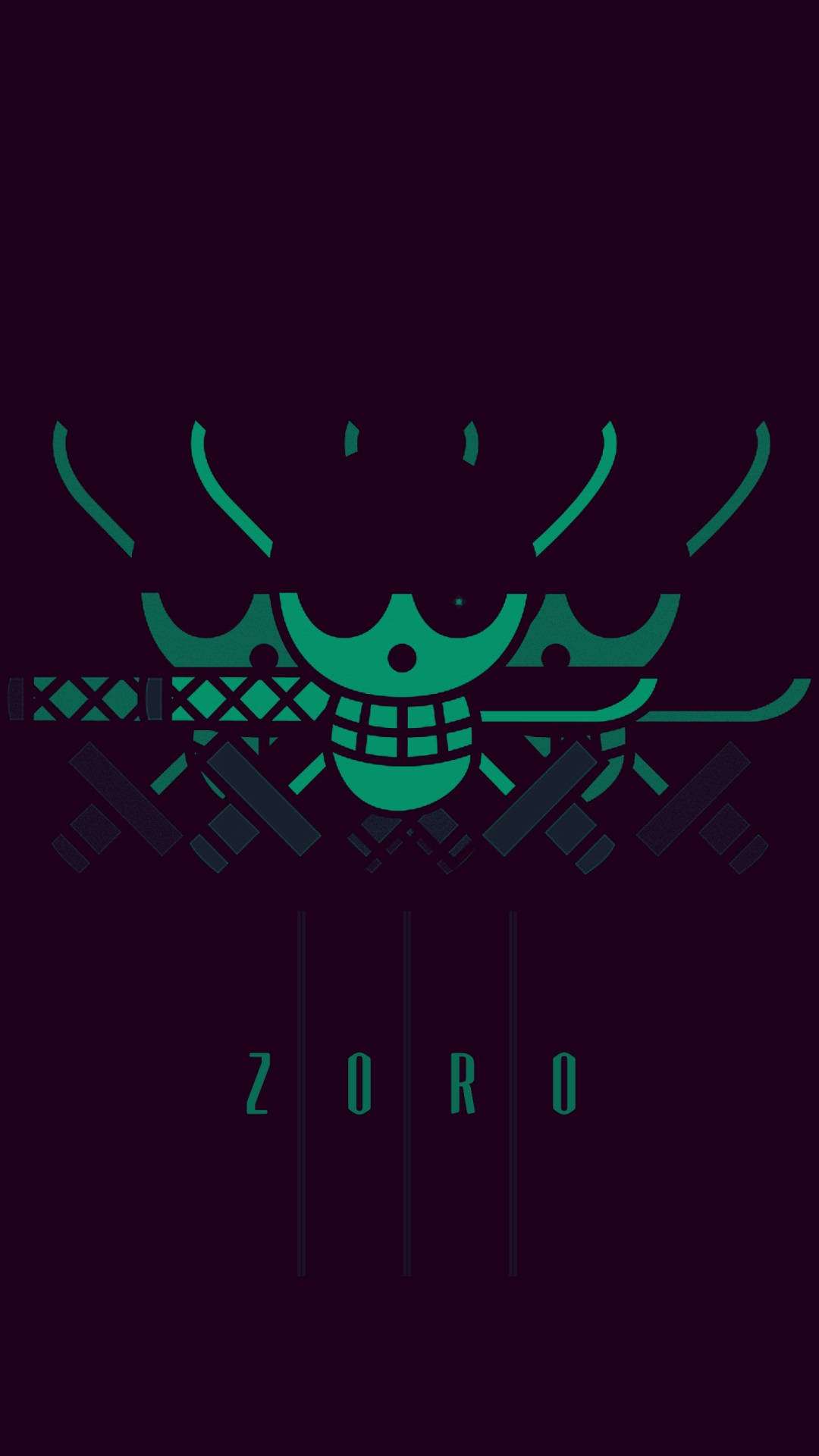 One Piece Τηλέφωνο Zoro Jolly Roger Ταπετσαρία
