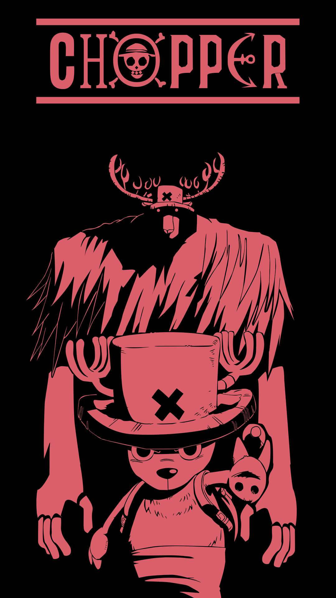One Piece Τηλέφωνο Chopper και Monster Point Ταπετσαρία