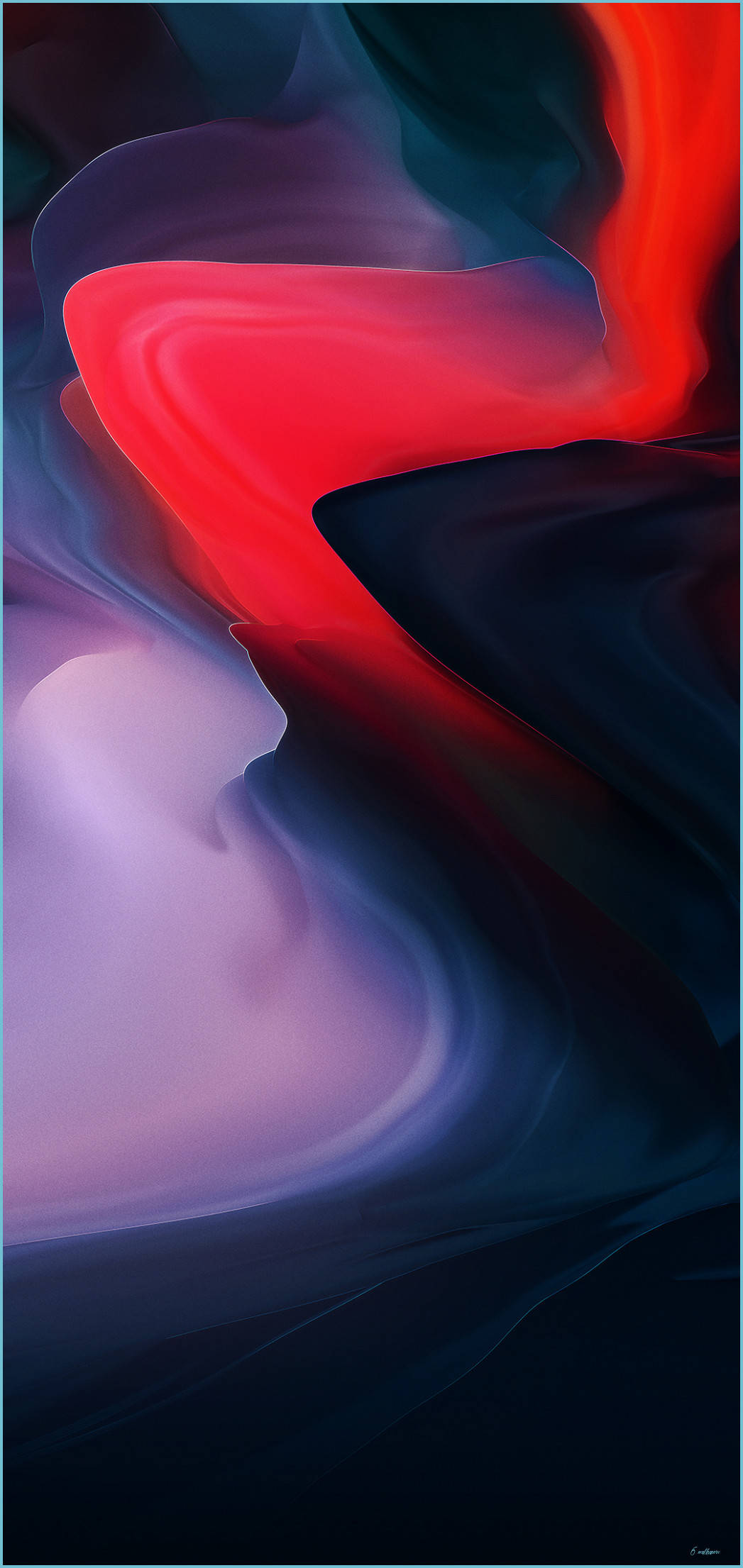 Κομψό OnePlus 9 Pro σε Σκούρο Κόκκινο Αφηρημένο Σχέδιο Ταπετσαρία