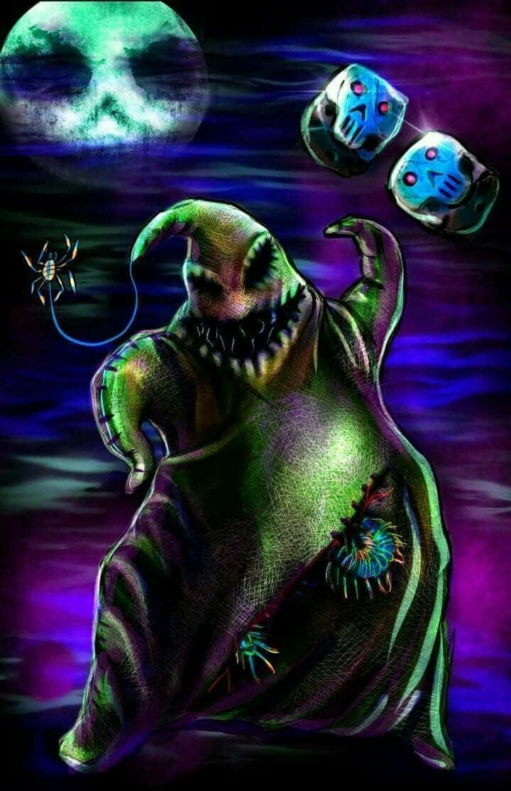 Oogie Boogie Τρομαχτικό Φεγγάρι Ταπετσαρία