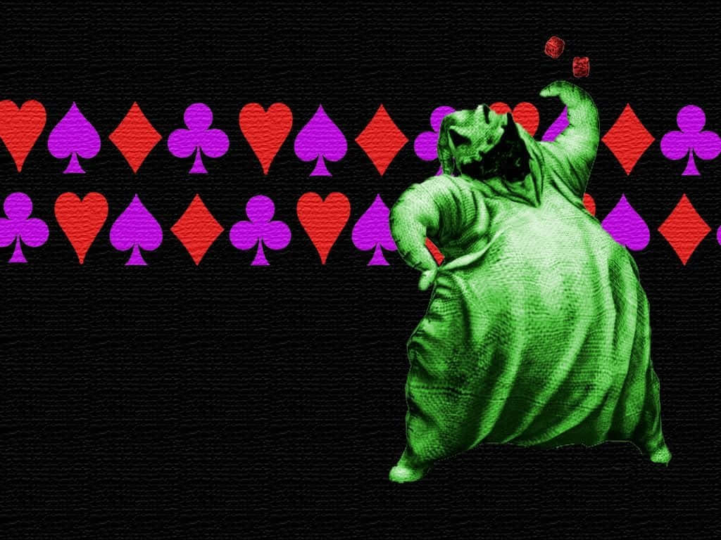 Oogie Boogie 4 Σύμβολα Τράπουλας Ταπετσαρία