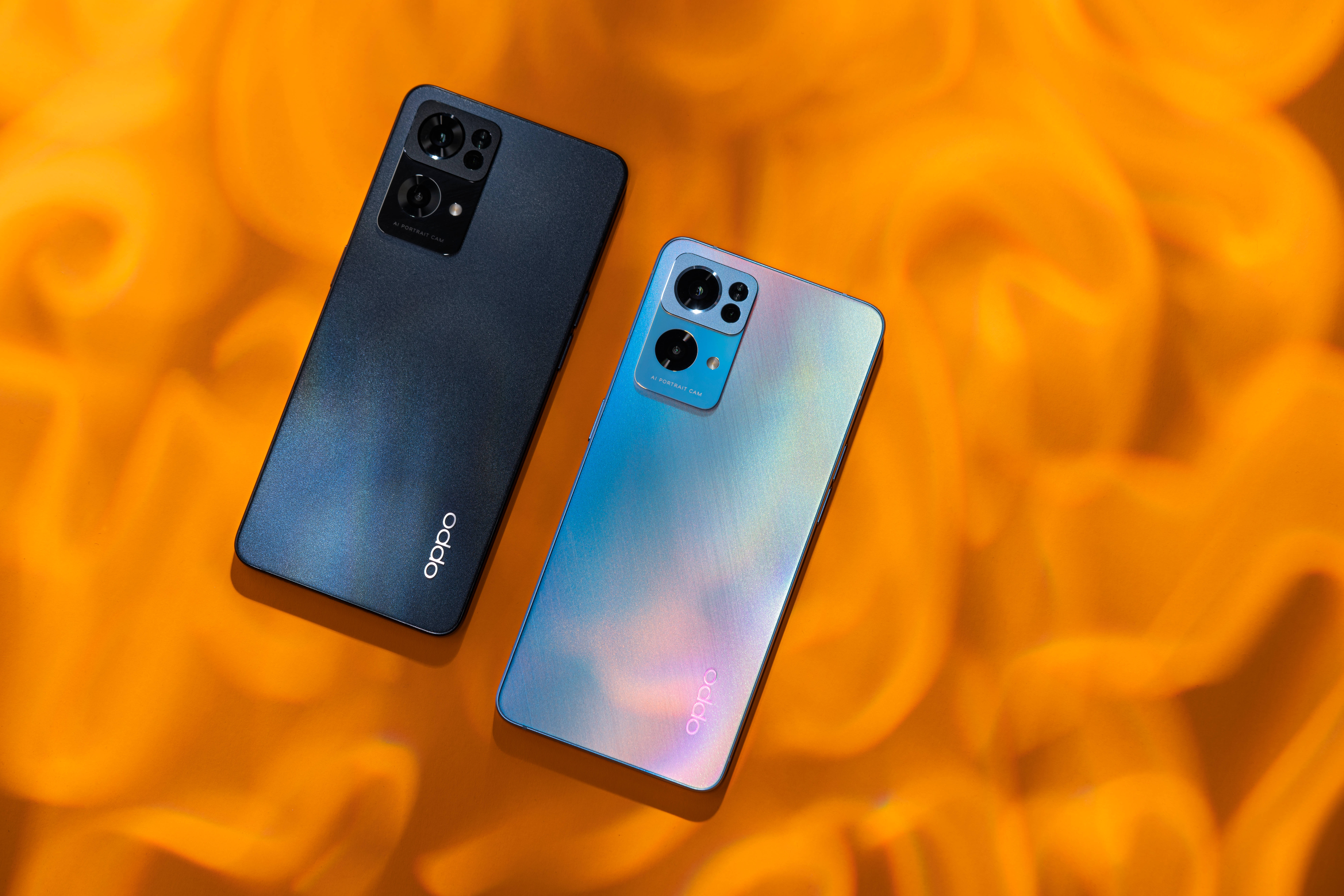 Oppo Τηλέφωνα Flat-Lay Ταπετσαρία