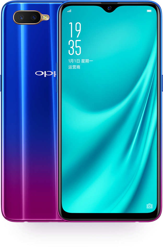 Σχεδίαση Oppo Smartphone με Διπλή Κάμερα και Διαβάθμιση Ταπετσαρία
