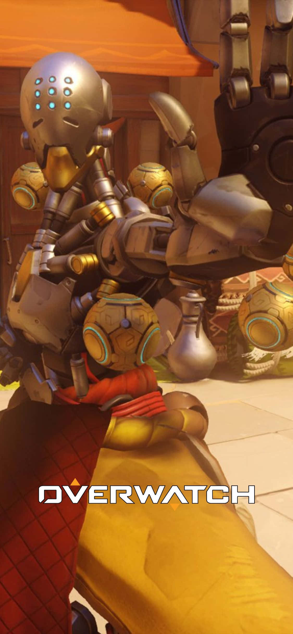 Ενεργοποίησε το Overwatch και πάλεψε για τη νίκη με το κομψό iPhone X. Ταπετσαρία