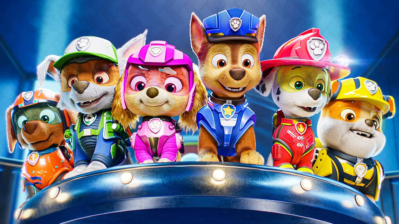 Τα Κουτάβια του Paw Patrol The Movie Επιβλέπουν την Κατάσταση Ταπετσαρία