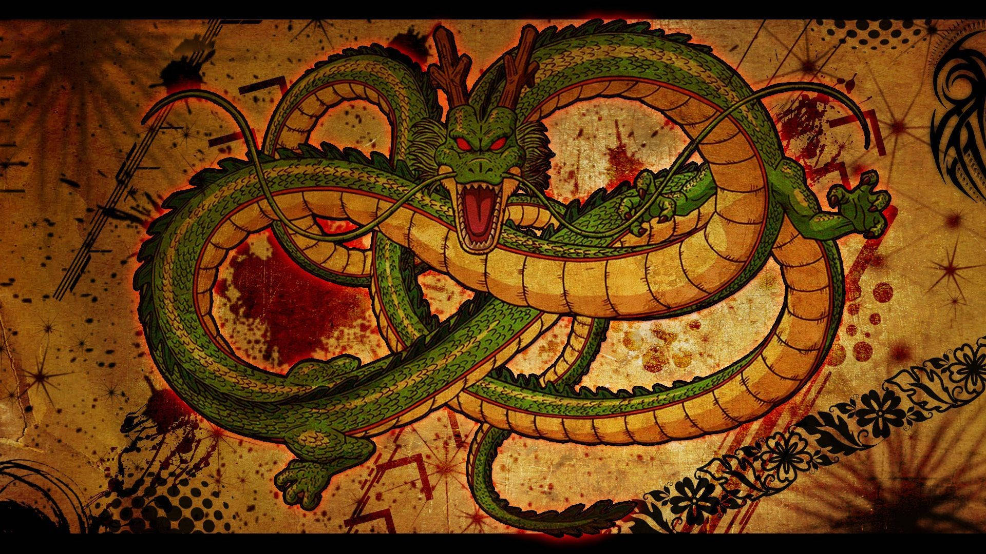 Ιαπωνικός Δράκος PC Shenron του DBZ Ταπετσαρία
