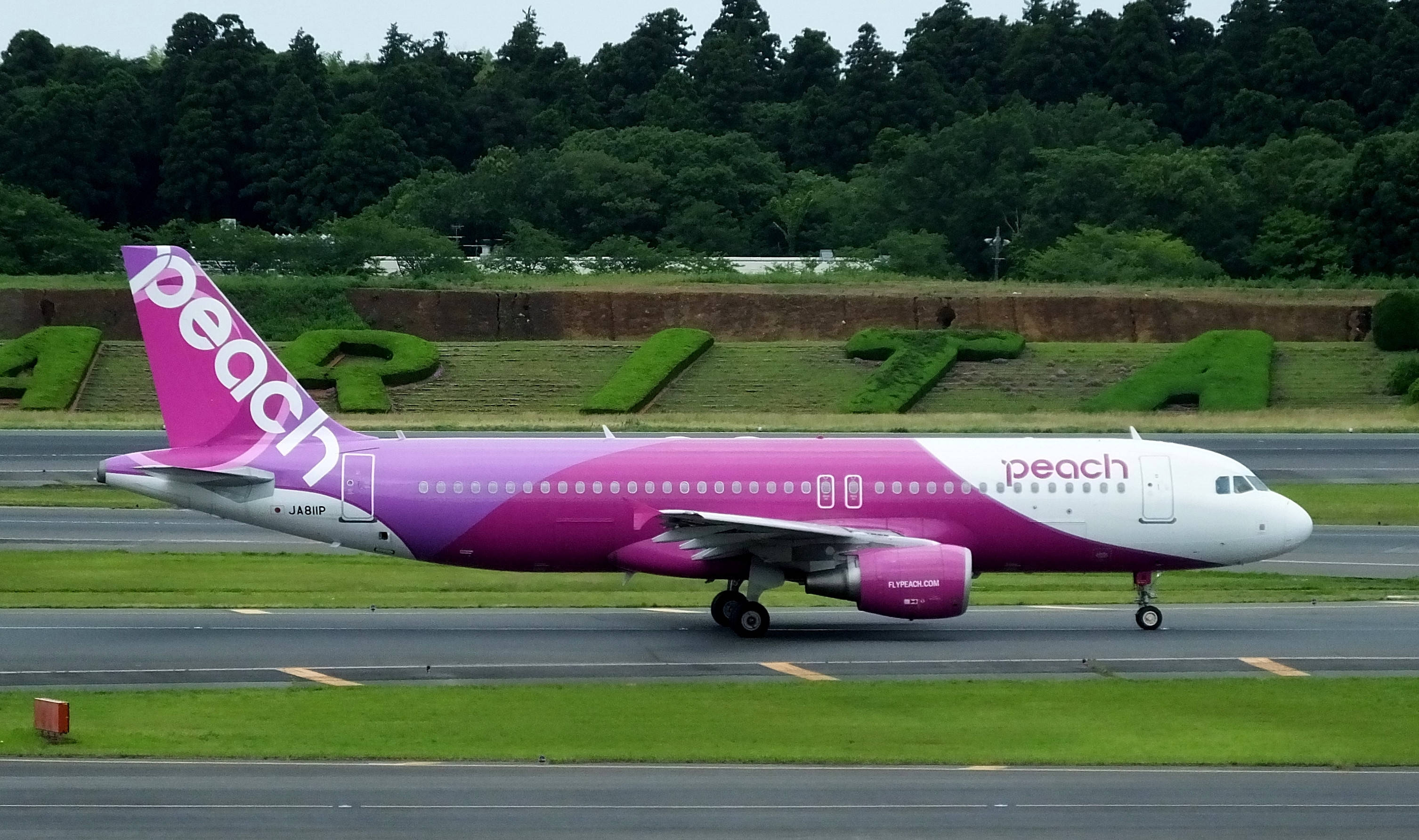 Peach Aviation στο Αεροδρόμιο Narita Ταπετσαρία