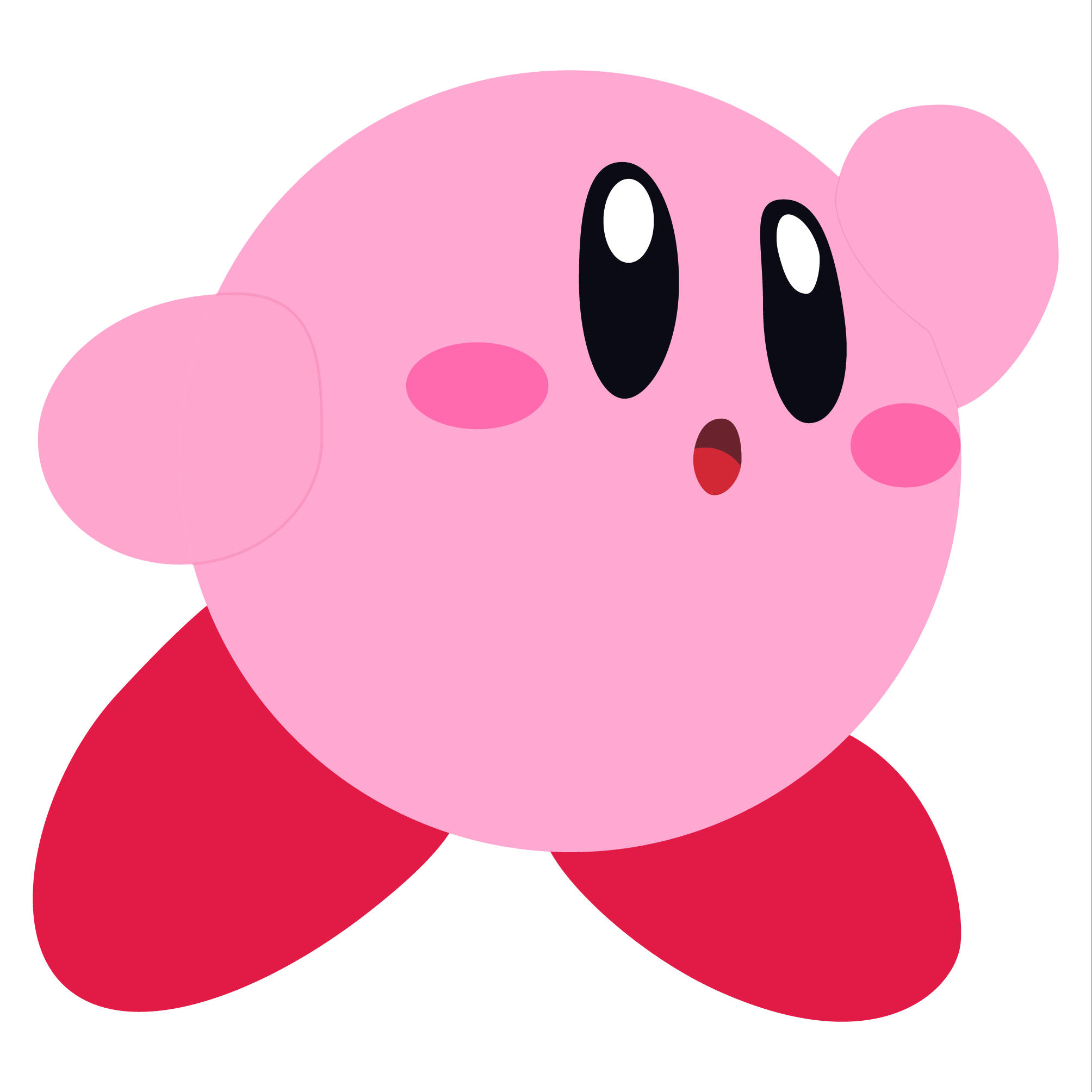 Χαριτωμένο PFP του Kirby Ταπετσαρία