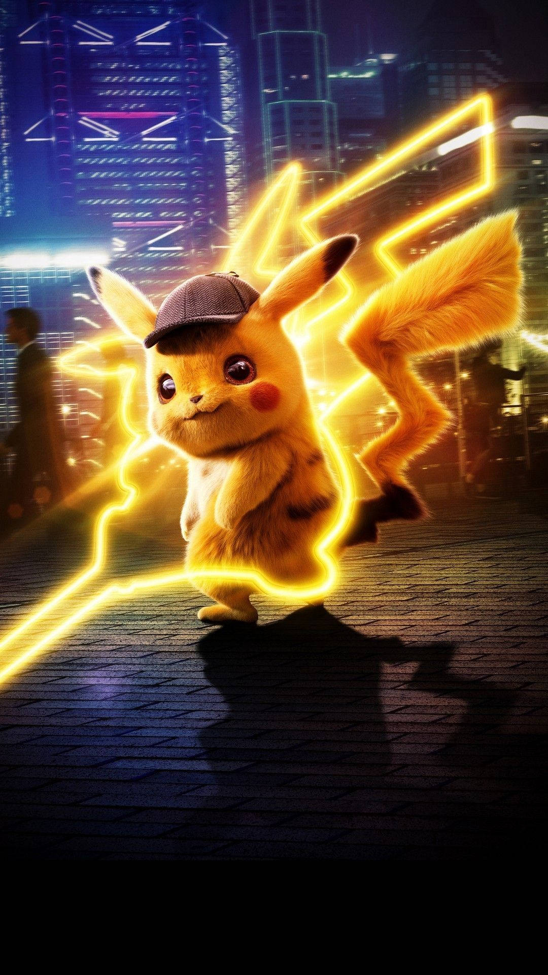 Pikachu με Κίτρινο Κεραυνό Ταπετσαρία