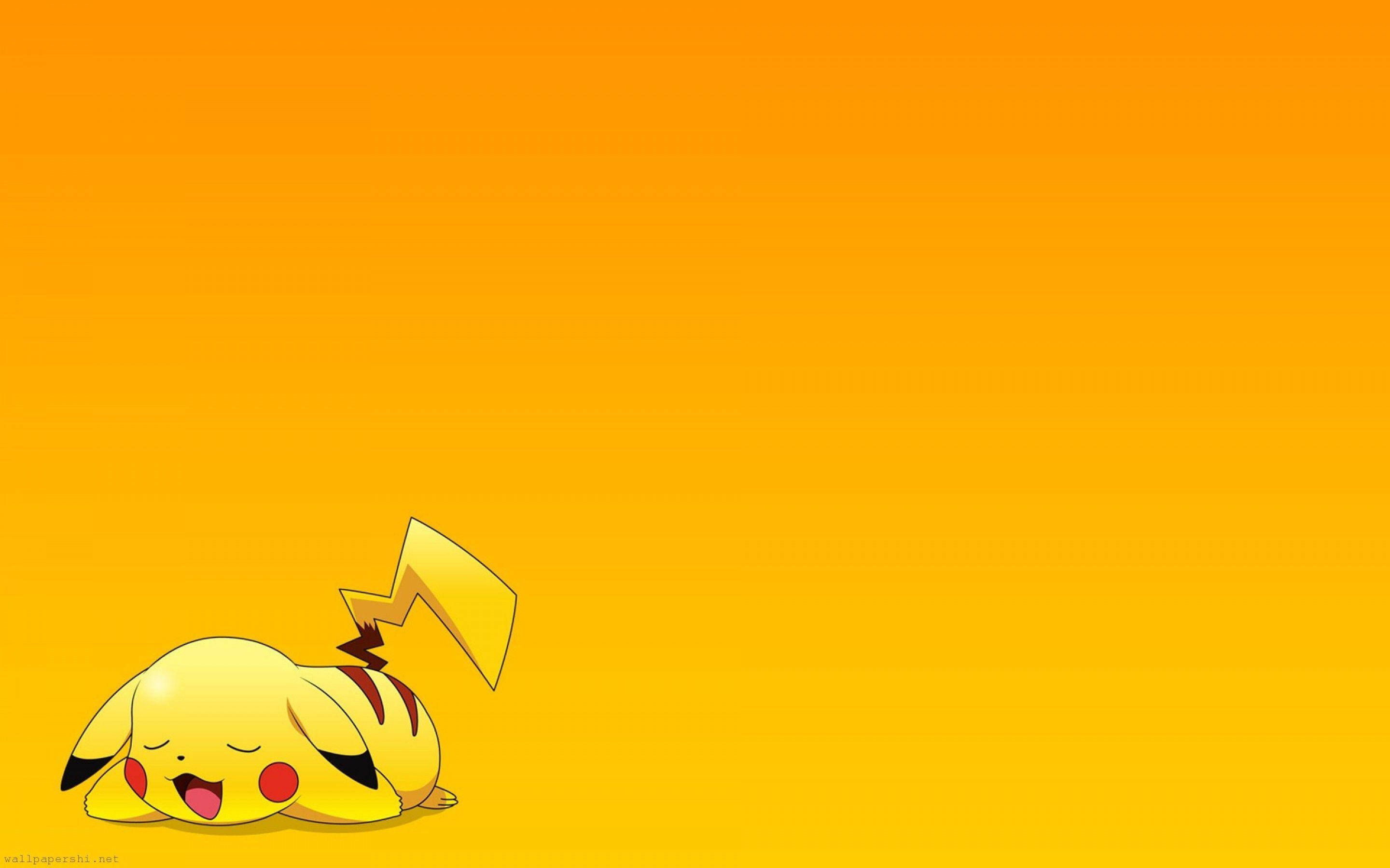 Κάνε ένα Διάλειμμα, Pikachu Ταπετσαρία