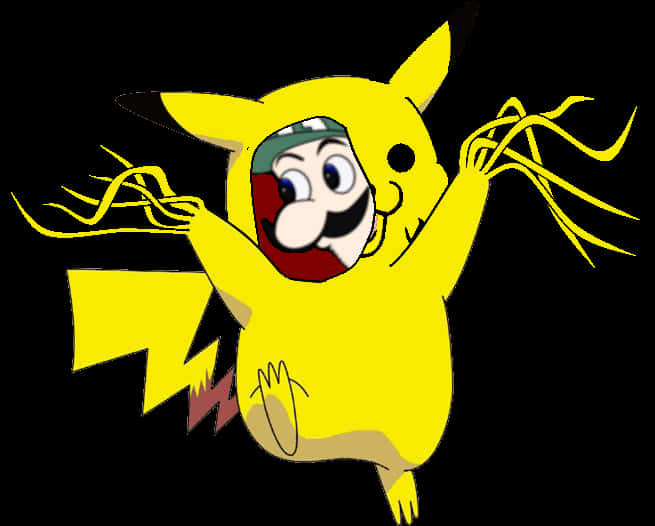 Pikachu_Cartoon_Smashup Ταπετσαρία