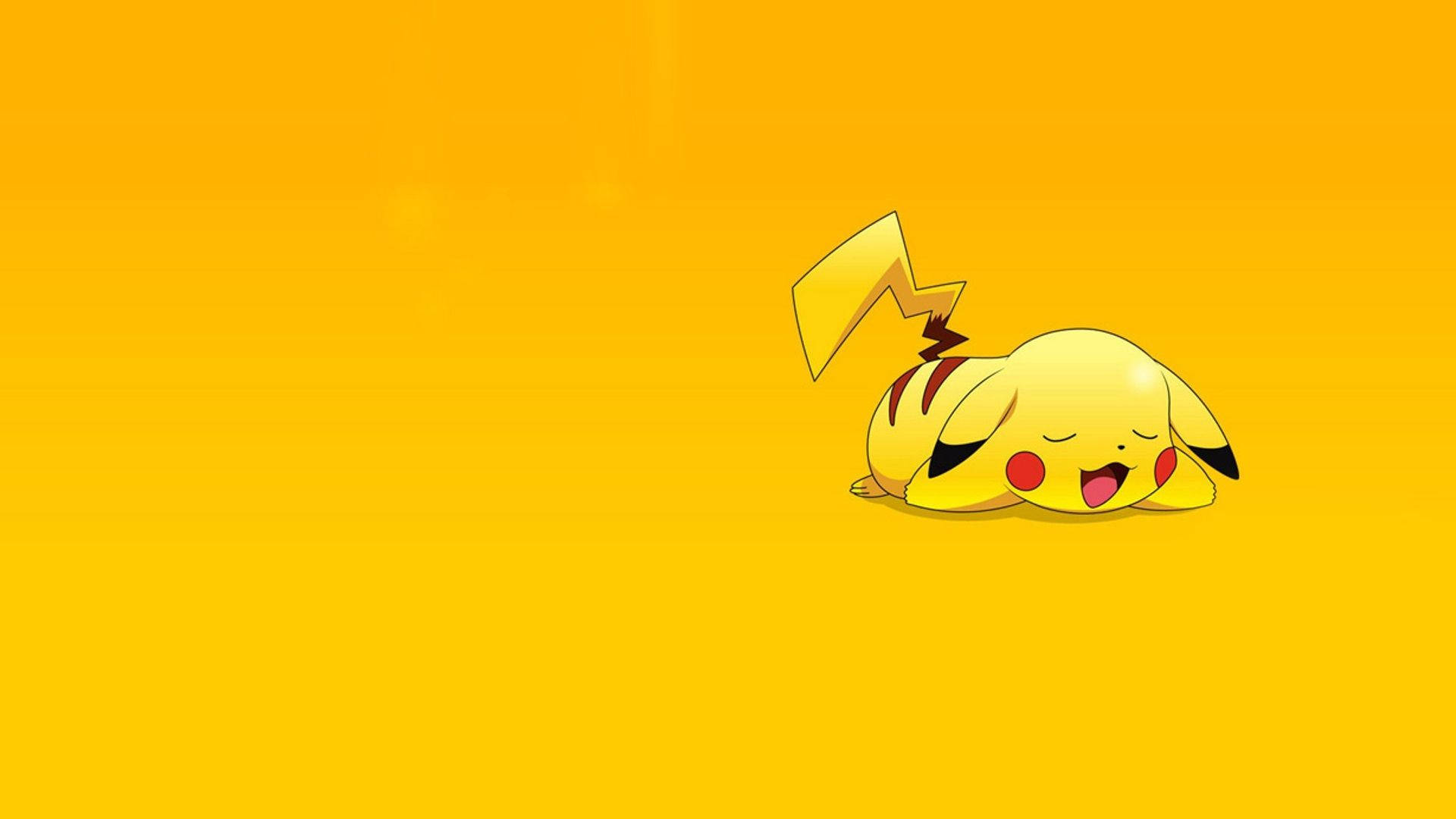 Ένα Pikachu Έτοιμο για Υπνάκο Ταπετσαρία
